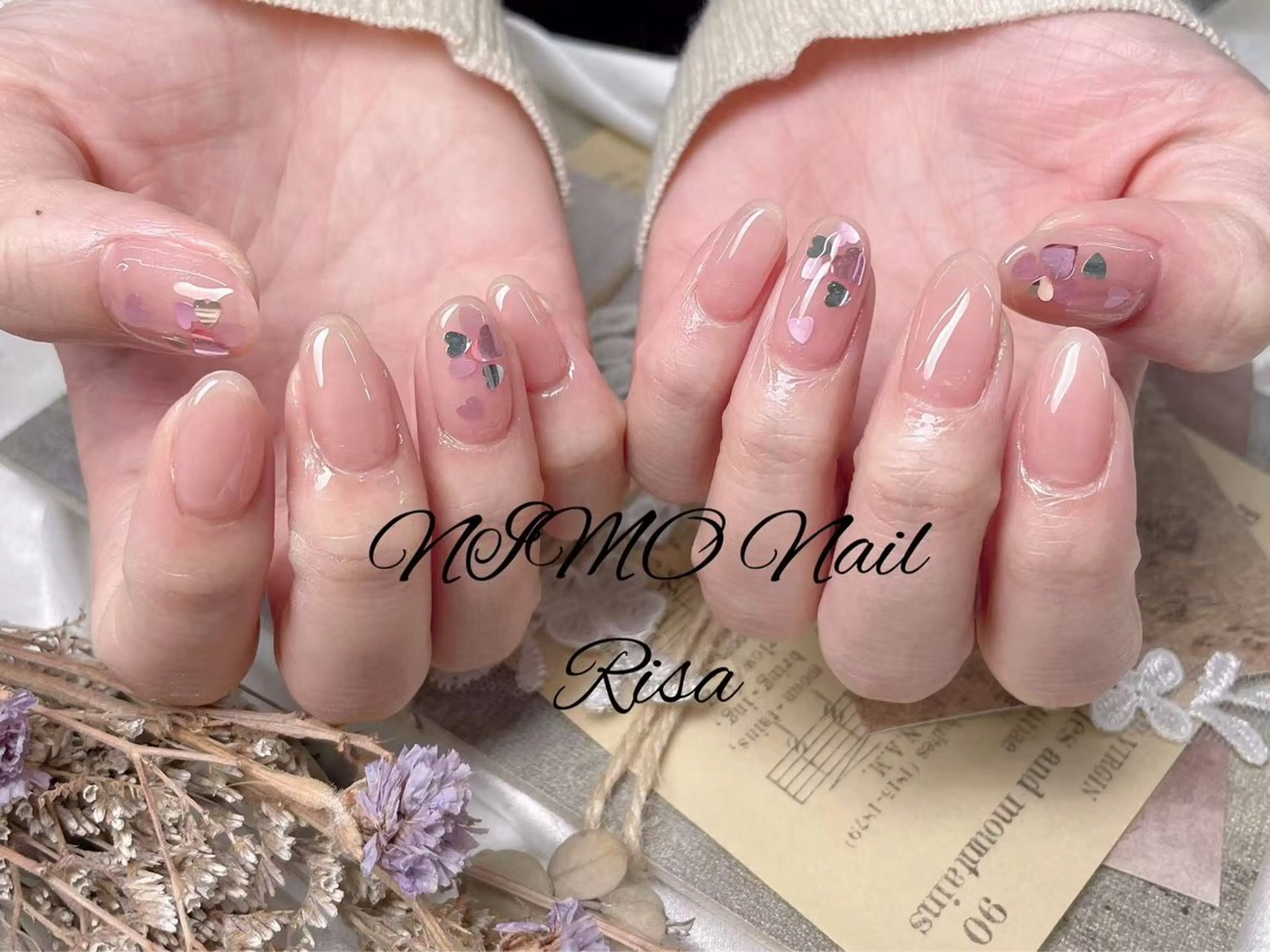 ネイル クリアネイル 長さ出し フットネイル フレンチネイル ジェルネイル ハンドネイル RI SA☀️ リサのネイルデザイン