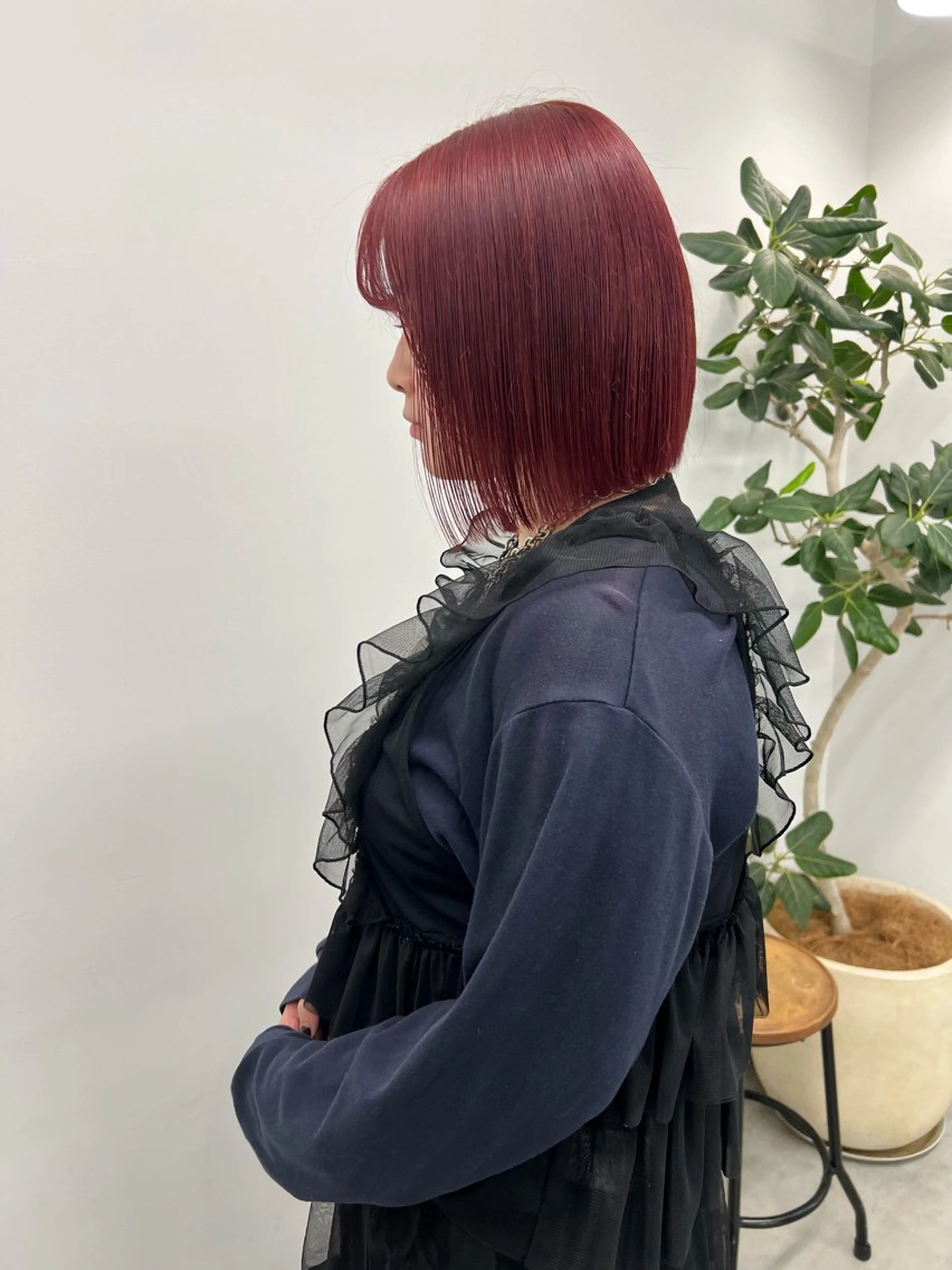 ショート カラー カット ヘアカラー トリートメント 樫原裕二/レイヤー カット/透明感カラーのヘアスタイル