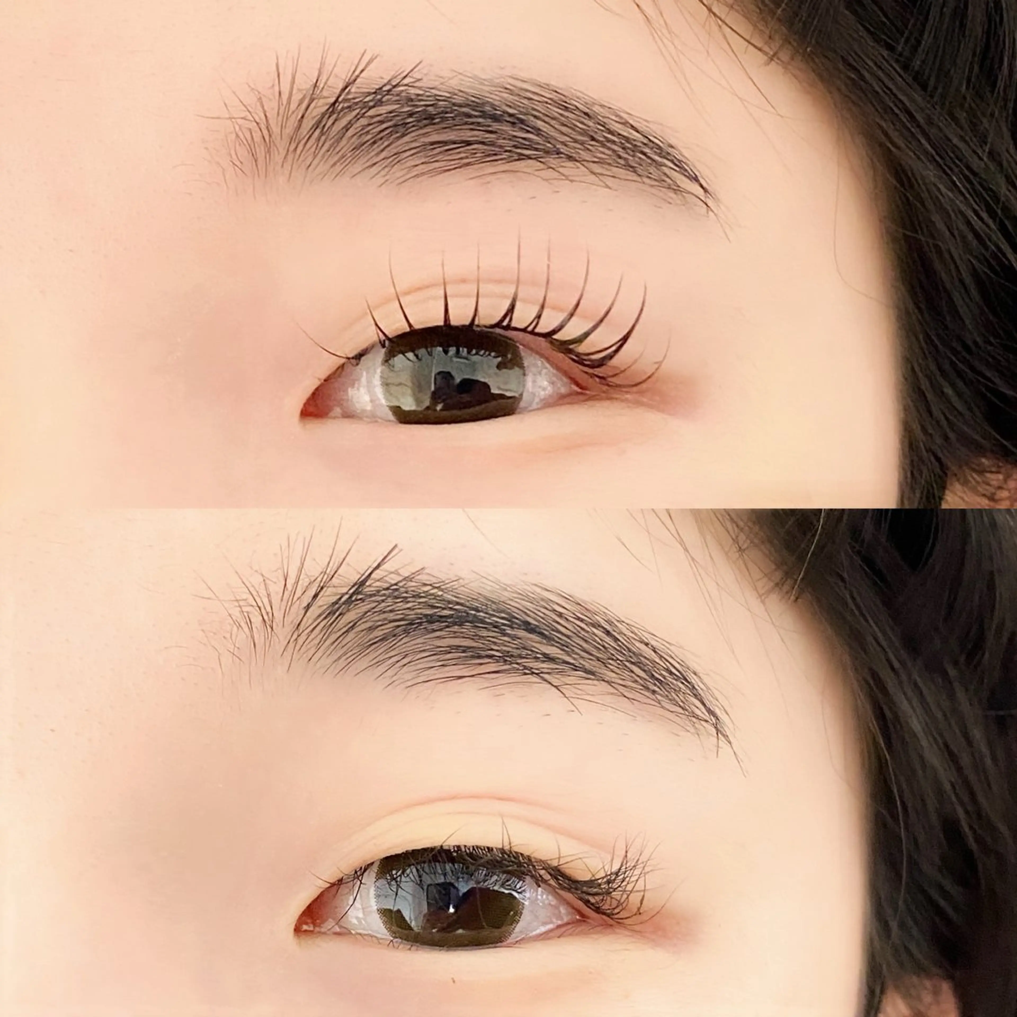 マツエク・マツパ 韓国風マツエク パリジェンヌラッシュリフト まつげパーマ 一重×まつ毛パーマ AIMETOI所属・エメトワ 井本亜美のマツエク・マツパデザイン