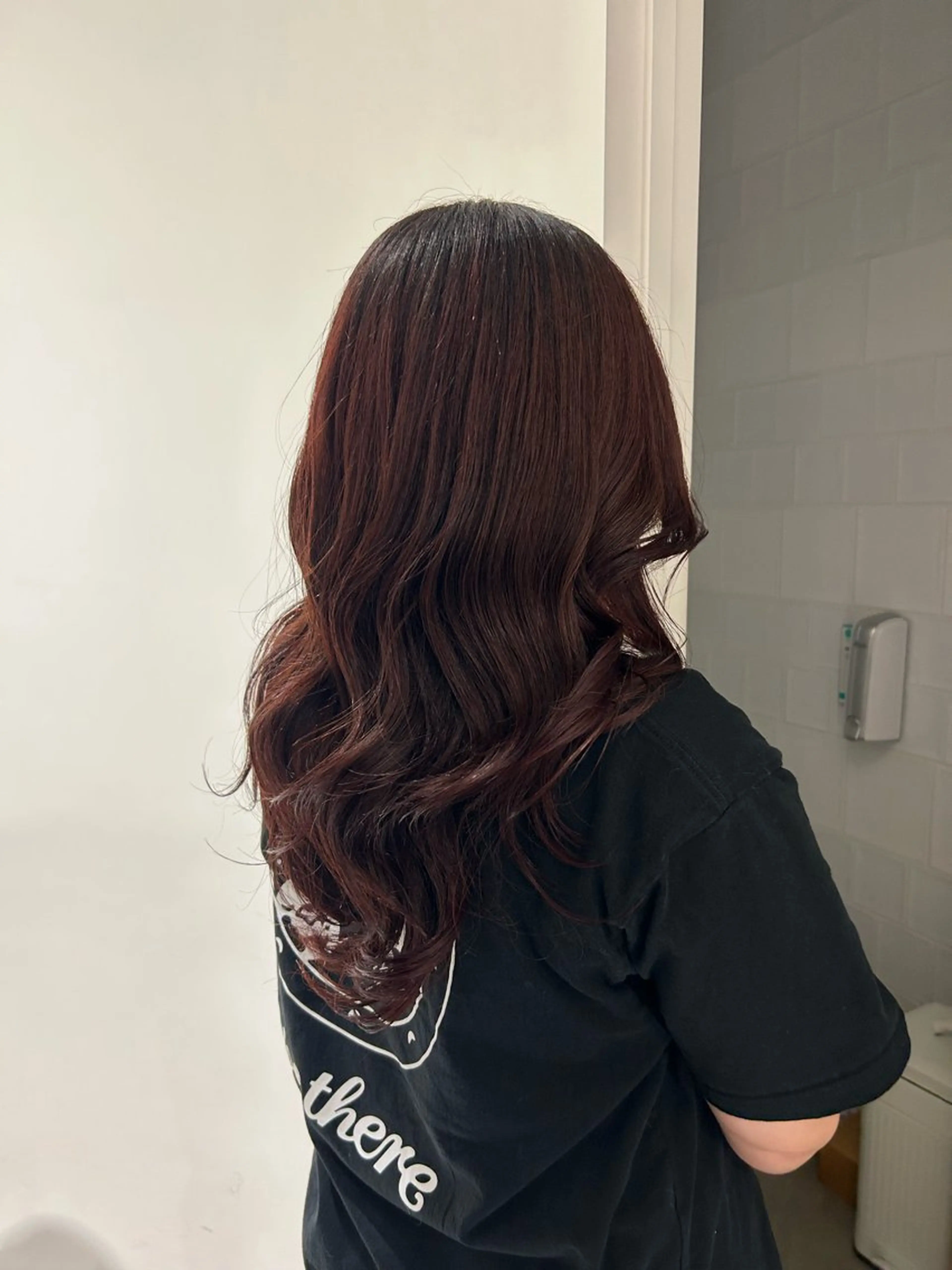 ロング カラー ヘアカラー Nanami🧸🤍 ワンカラーモデル募集のヘアスタイル