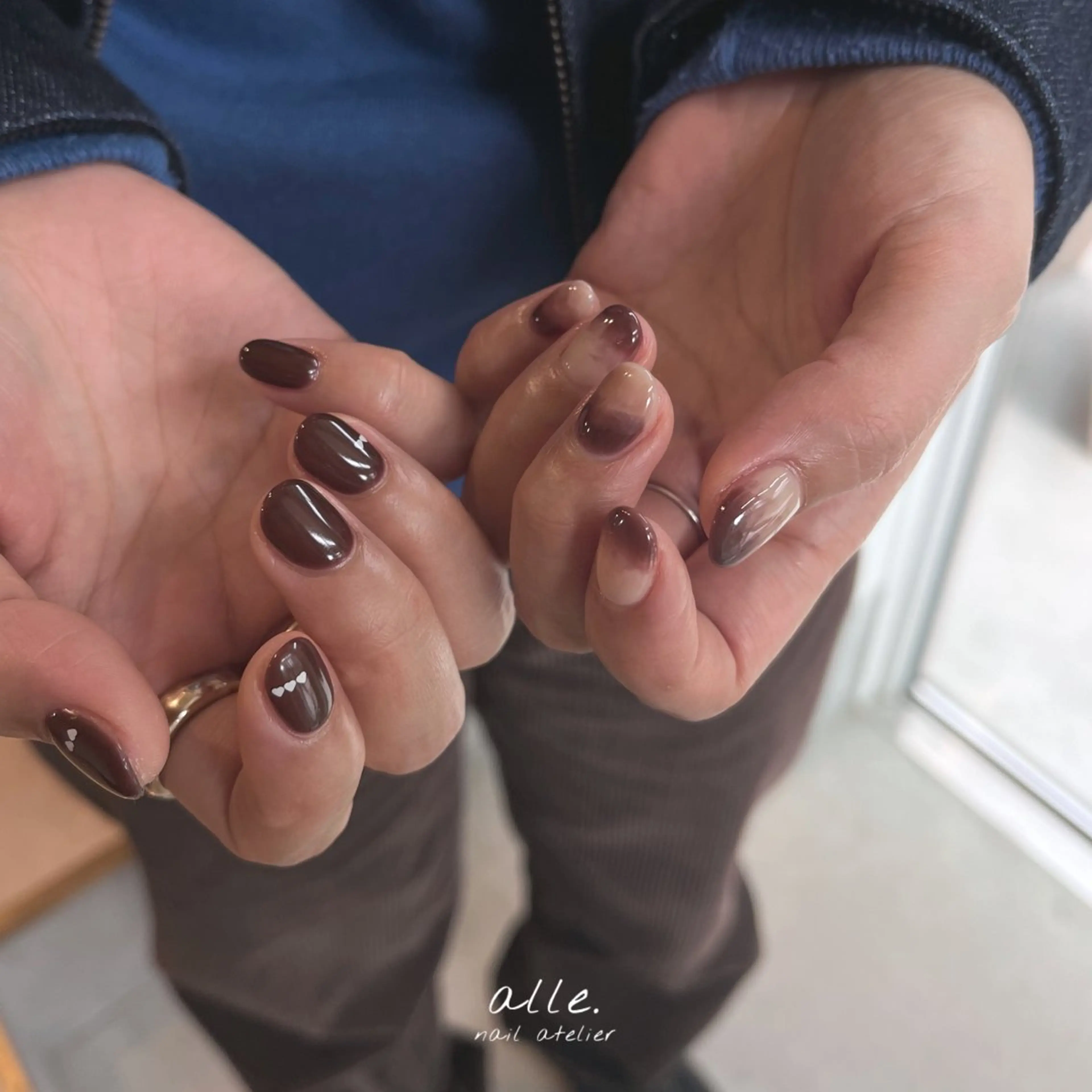 ネイル ハンドネイル atelier alle.のネイルデザイン