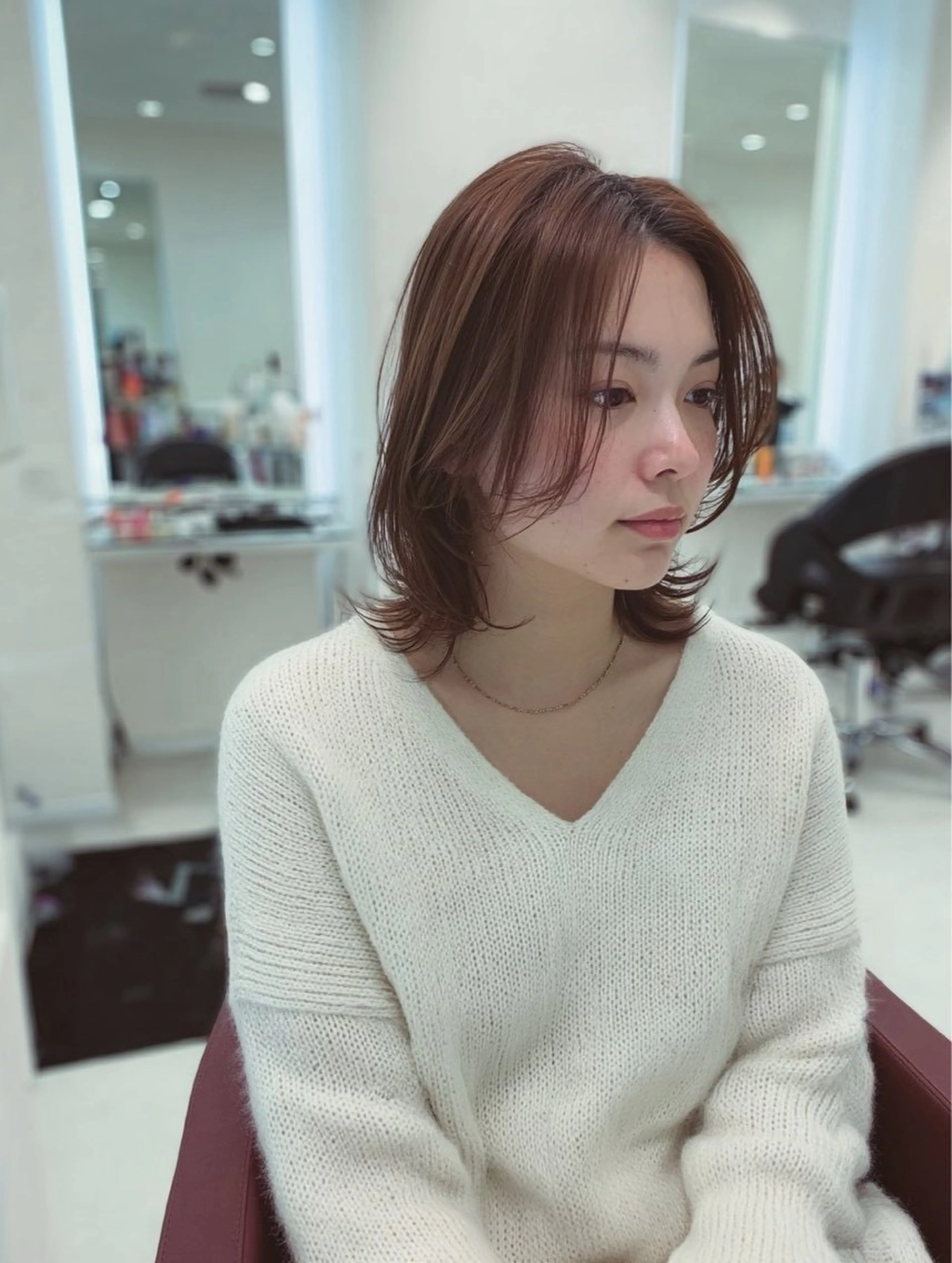 ミディアム カット 【髪質改善特化💎】 |後藤田湧太のヘアスタイル