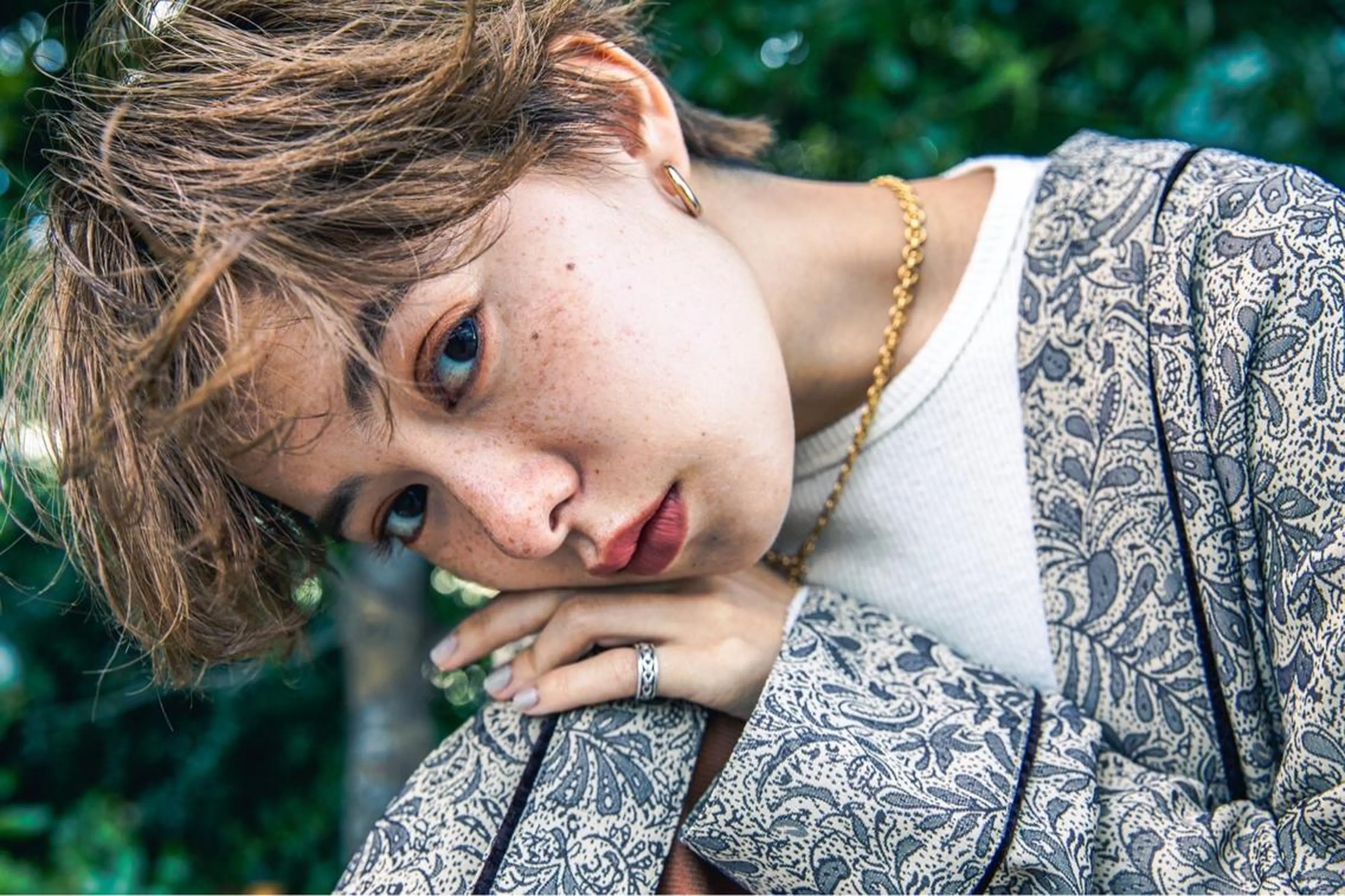 ショート カラー パーマ ヘアアレンジ ツイストスパイラルパーマ バレイヤージュ ブリーチ ケアブリーチ ダブルカラー ☀️Luana☀️ 公式/大通のヘアスタイル