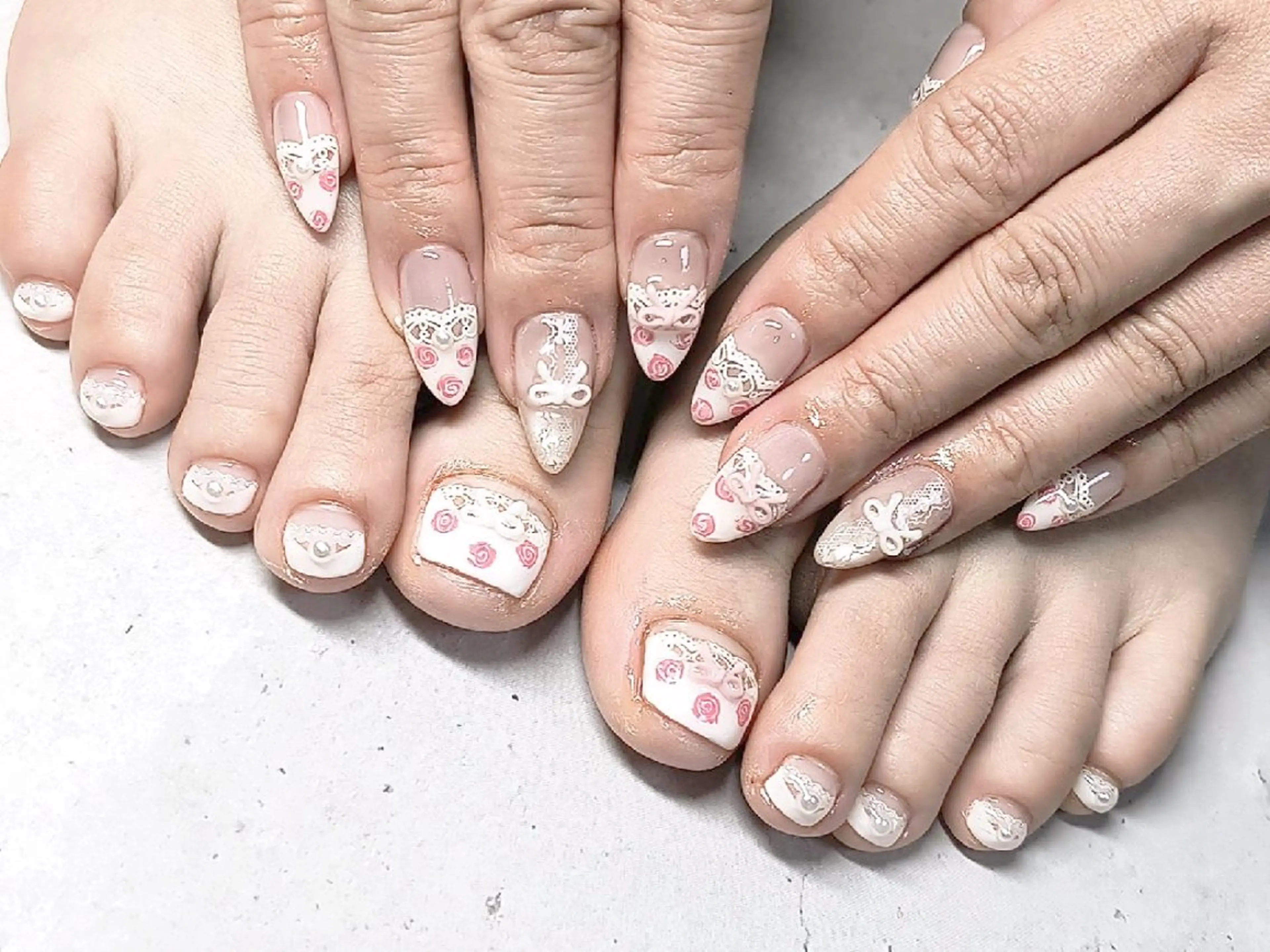 ネイル ネイル＆ホワイトニング   Yu-a所属・yu-a  スカルプ ネイルakiのネイルデザイン