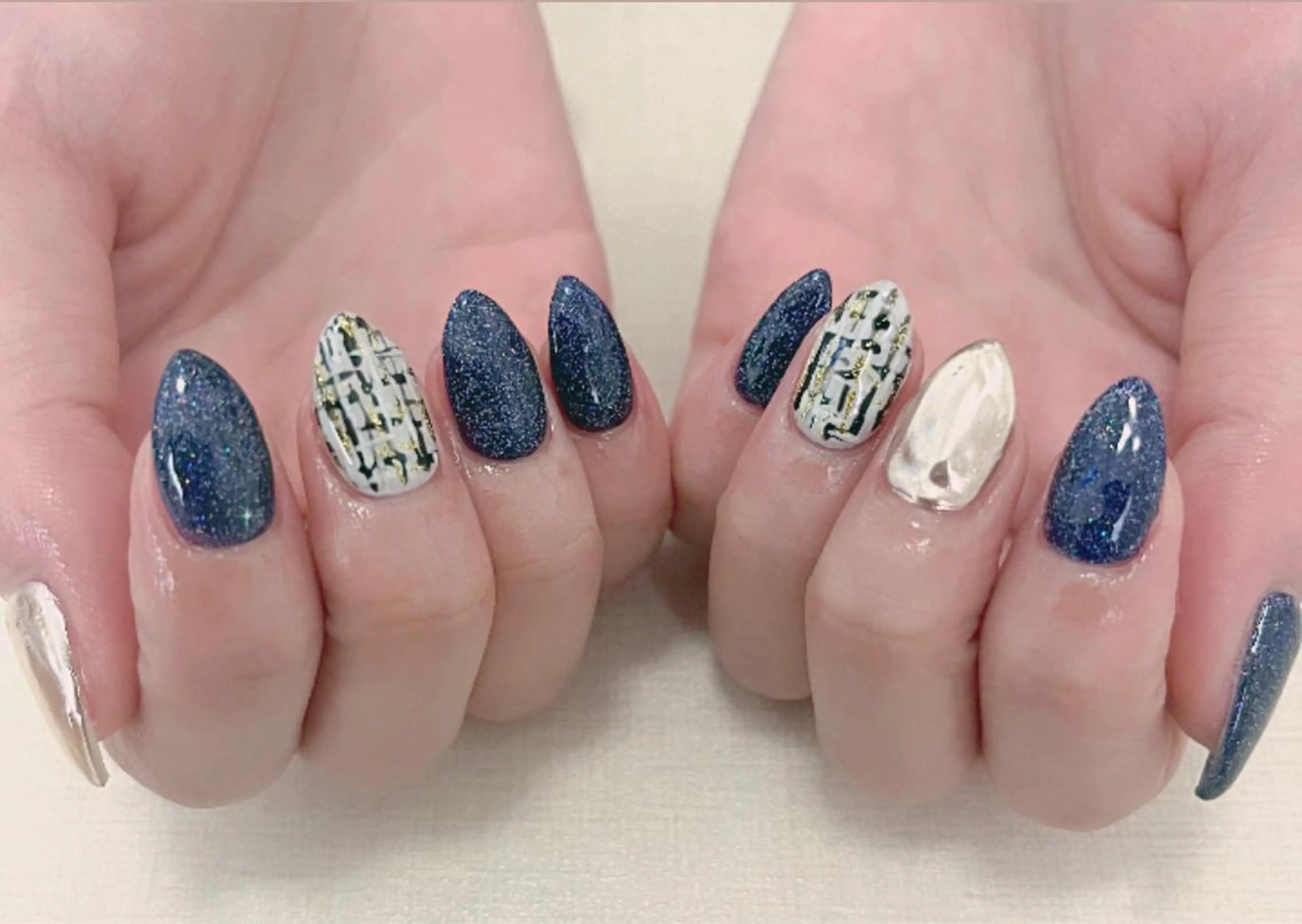 ネイル シンプルネイル ハンドネイル わたなべ さやかのネイルデザイン