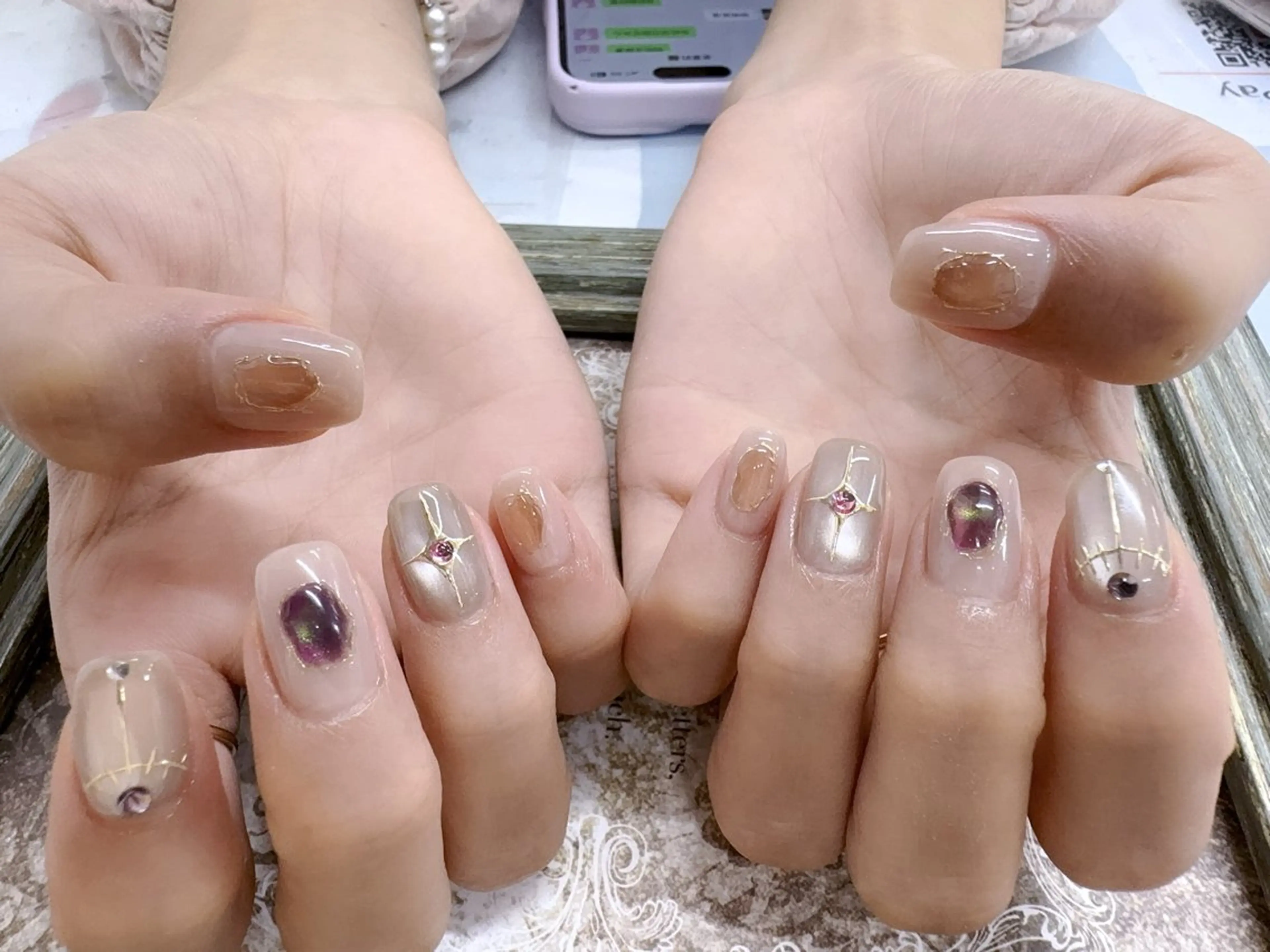 ネイル JOJO ネイル あかねのネイルデザイン