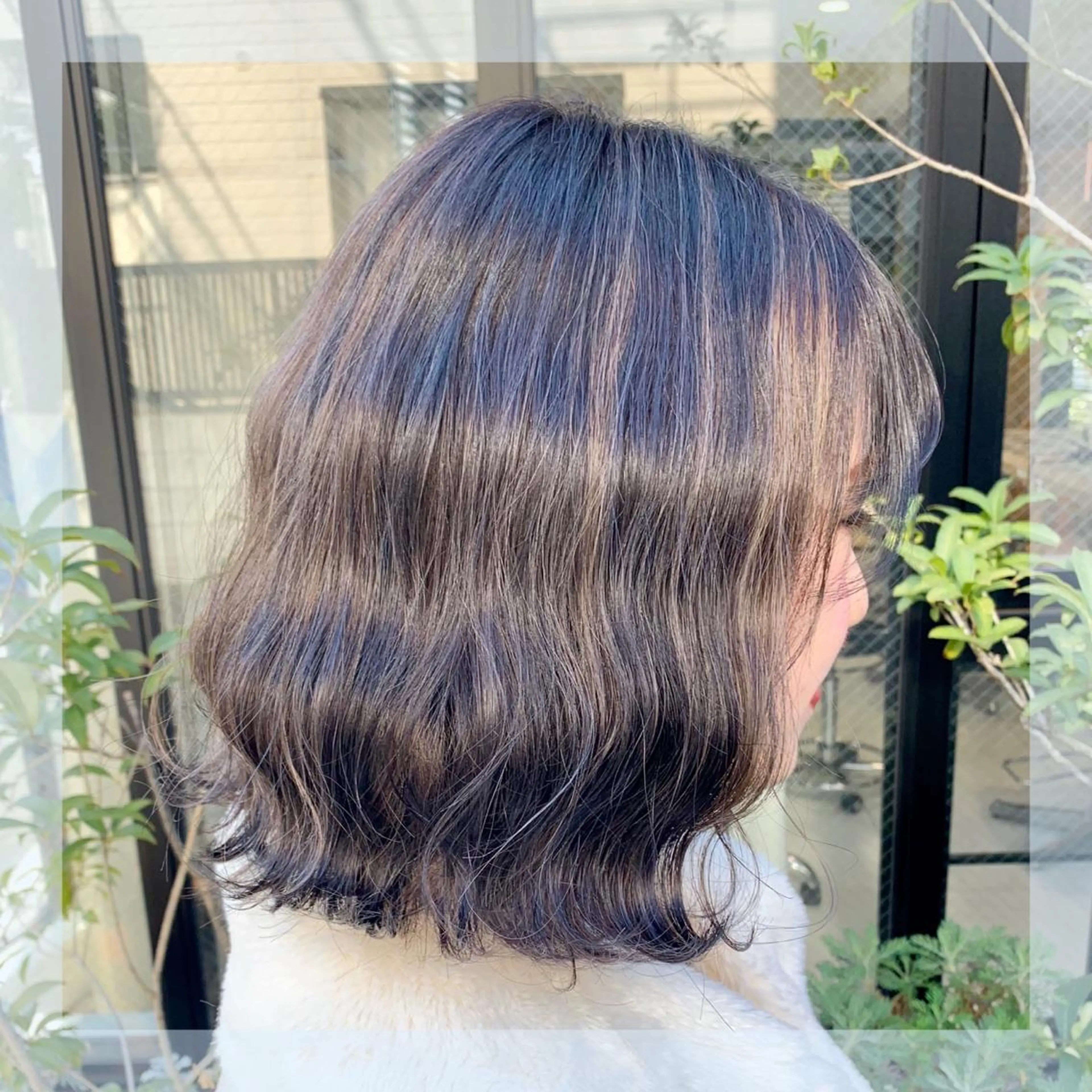 ミディアム カラー ヘアアレンジ 🫧柔色/トレンド カラー/川辺晴加のヘアスタイル