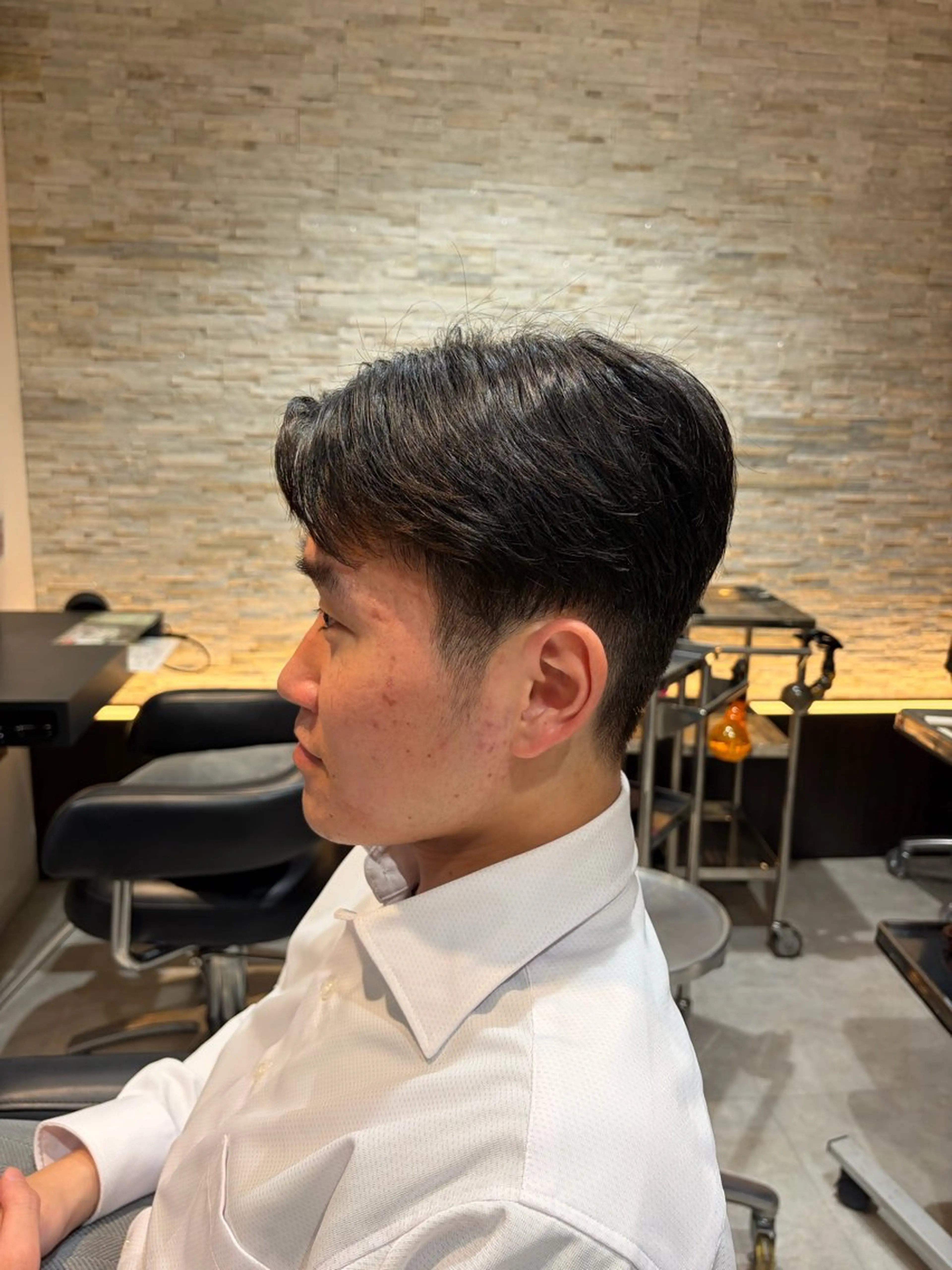 メンズ 平野 ゆらのヘアスタイル