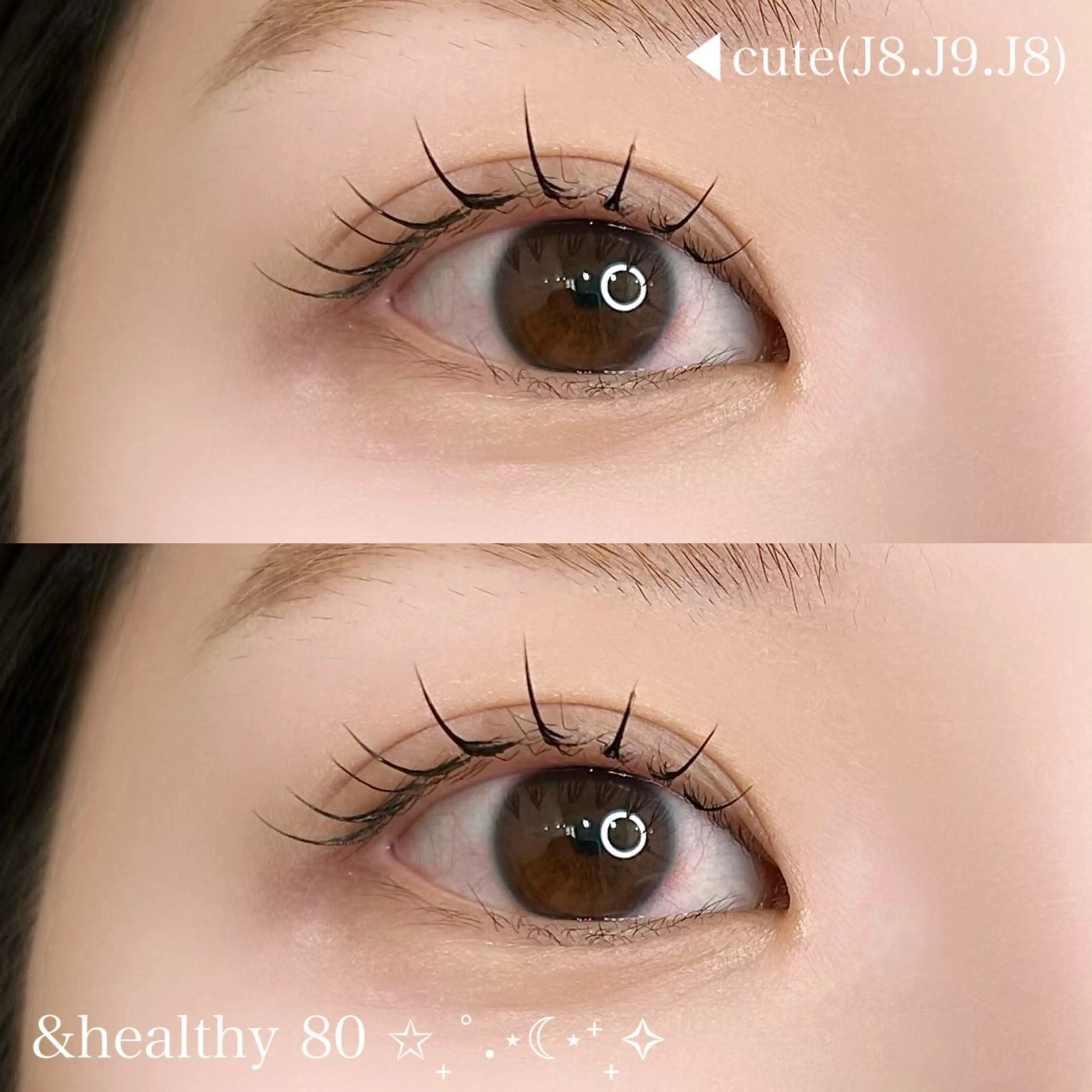 マツエク・マツパ マツパ mila ★彡hinaのマツエク・マツパデザイン