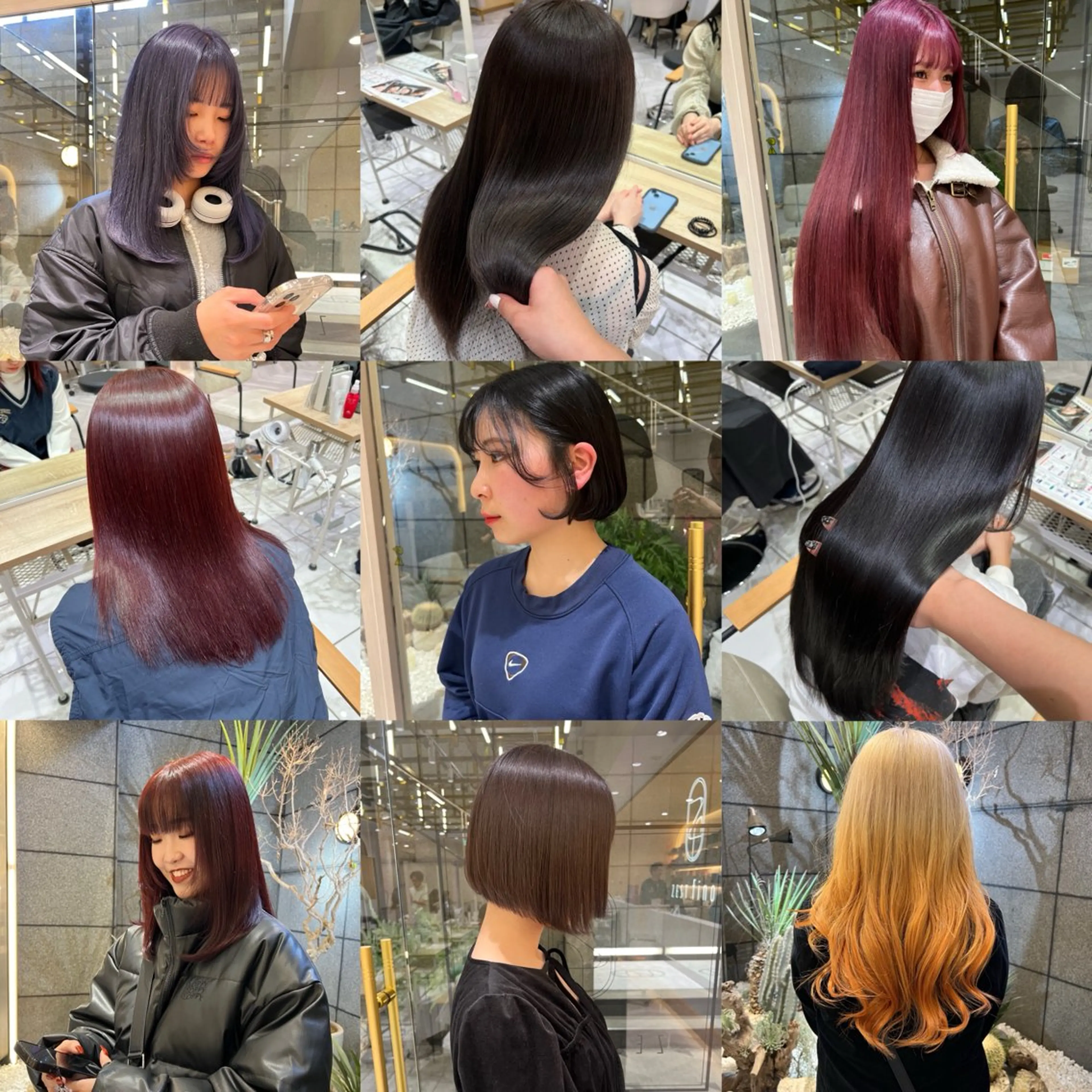 カラー レッドカラー ボブ 髪質改善 酸性ストレート ヘアカラー トリートメント 酸性ストレート人気 No,1/カスミ🩰のヘアスタイル