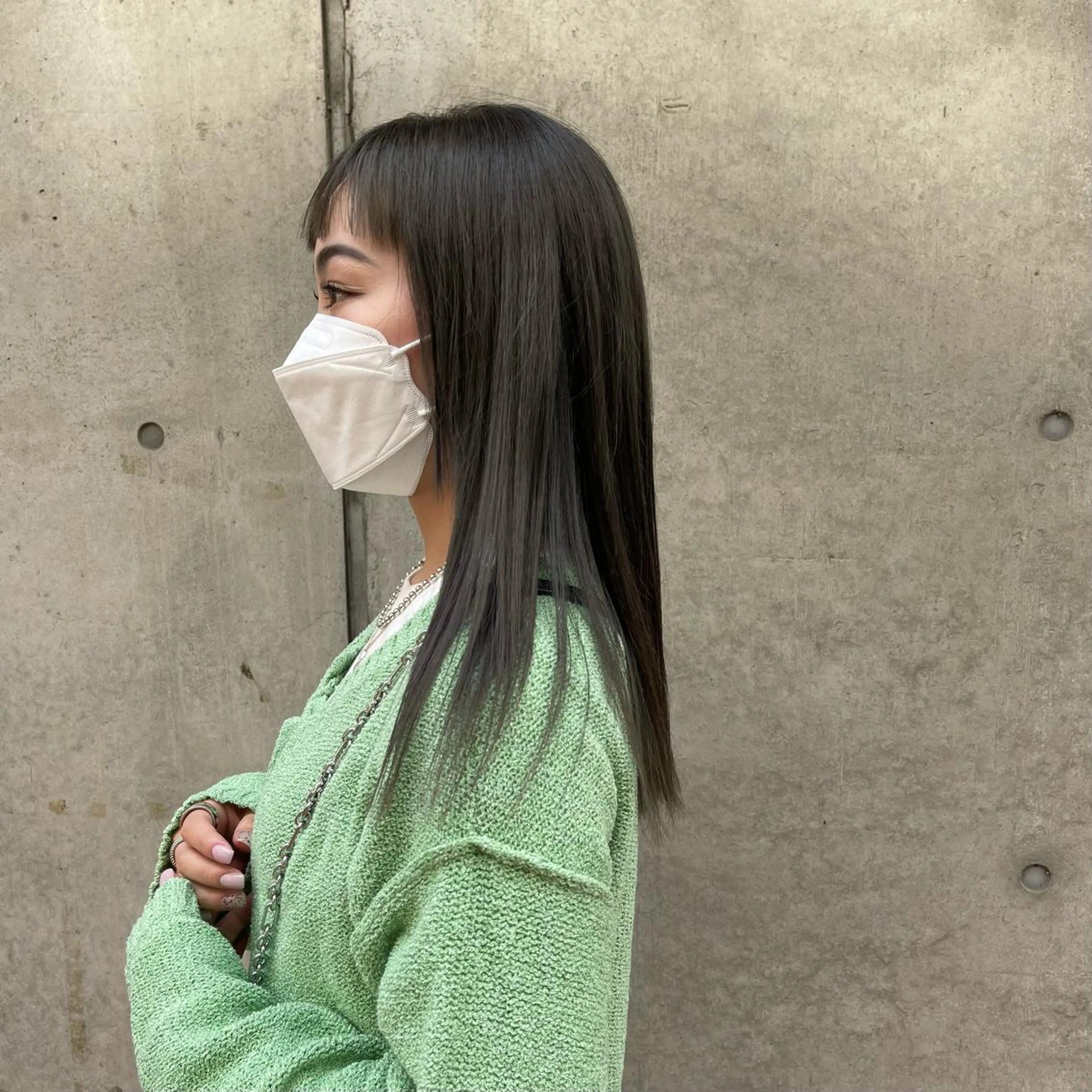 セミロング ナカヤマナナエ ♡のヘアスタイル