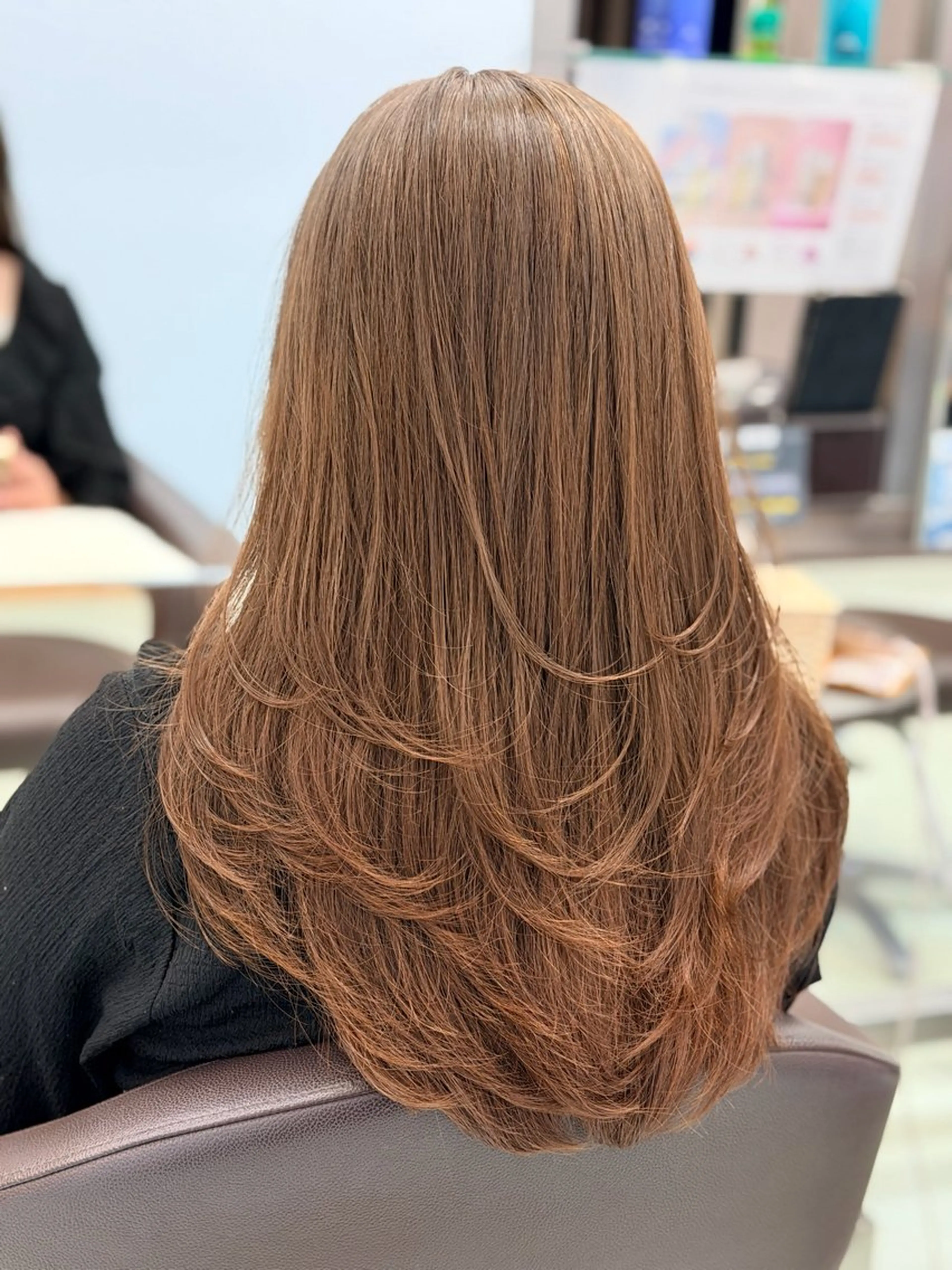 ロング カット ヘアカラー wil西宮レイヤー 西村徹のヘアスタイル
