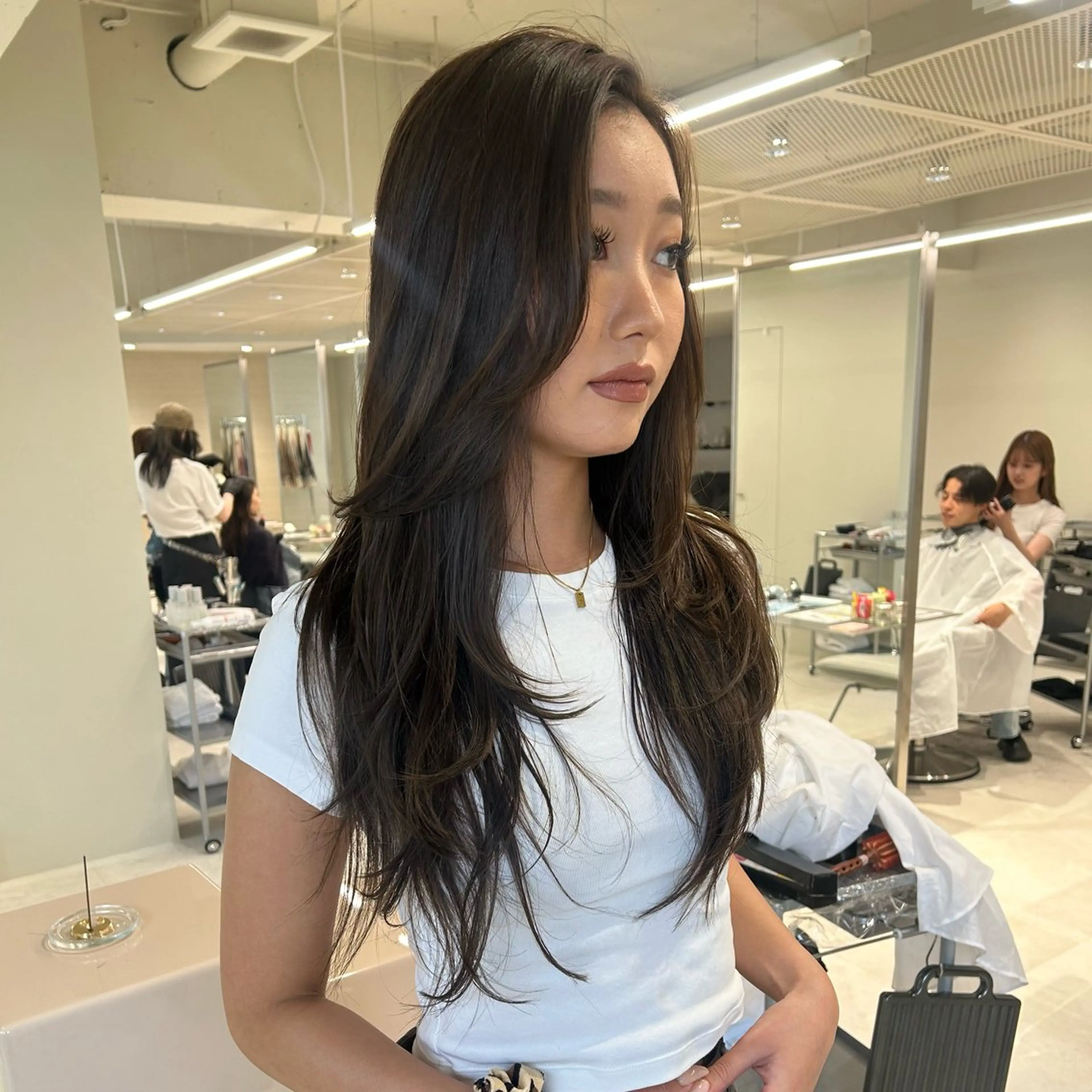 カラー カット ヘアカラー 海外レイヤー /NAGISAのヘアスタイル