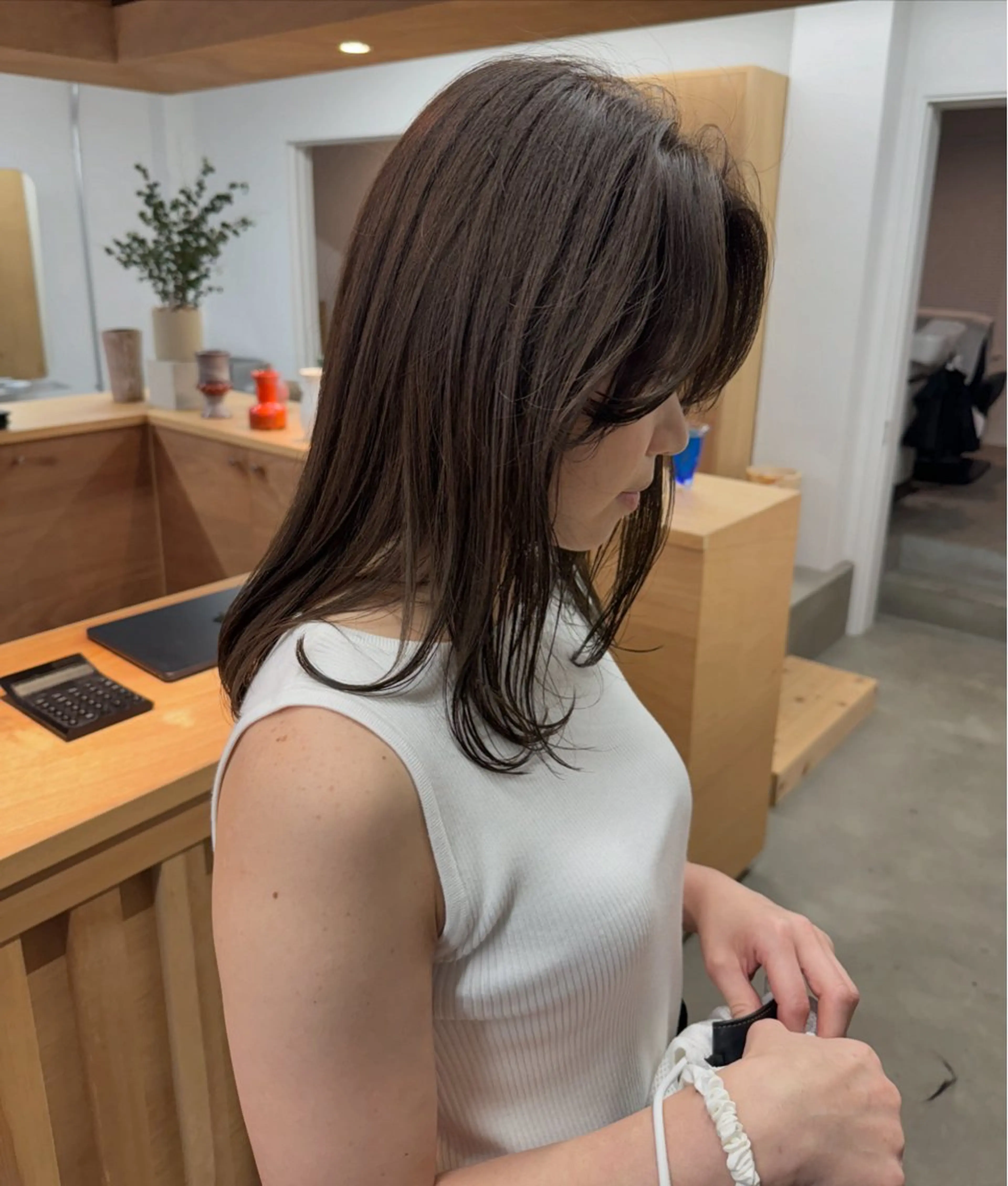 ミディアム 坂本 圭太朗のヘアスタイル