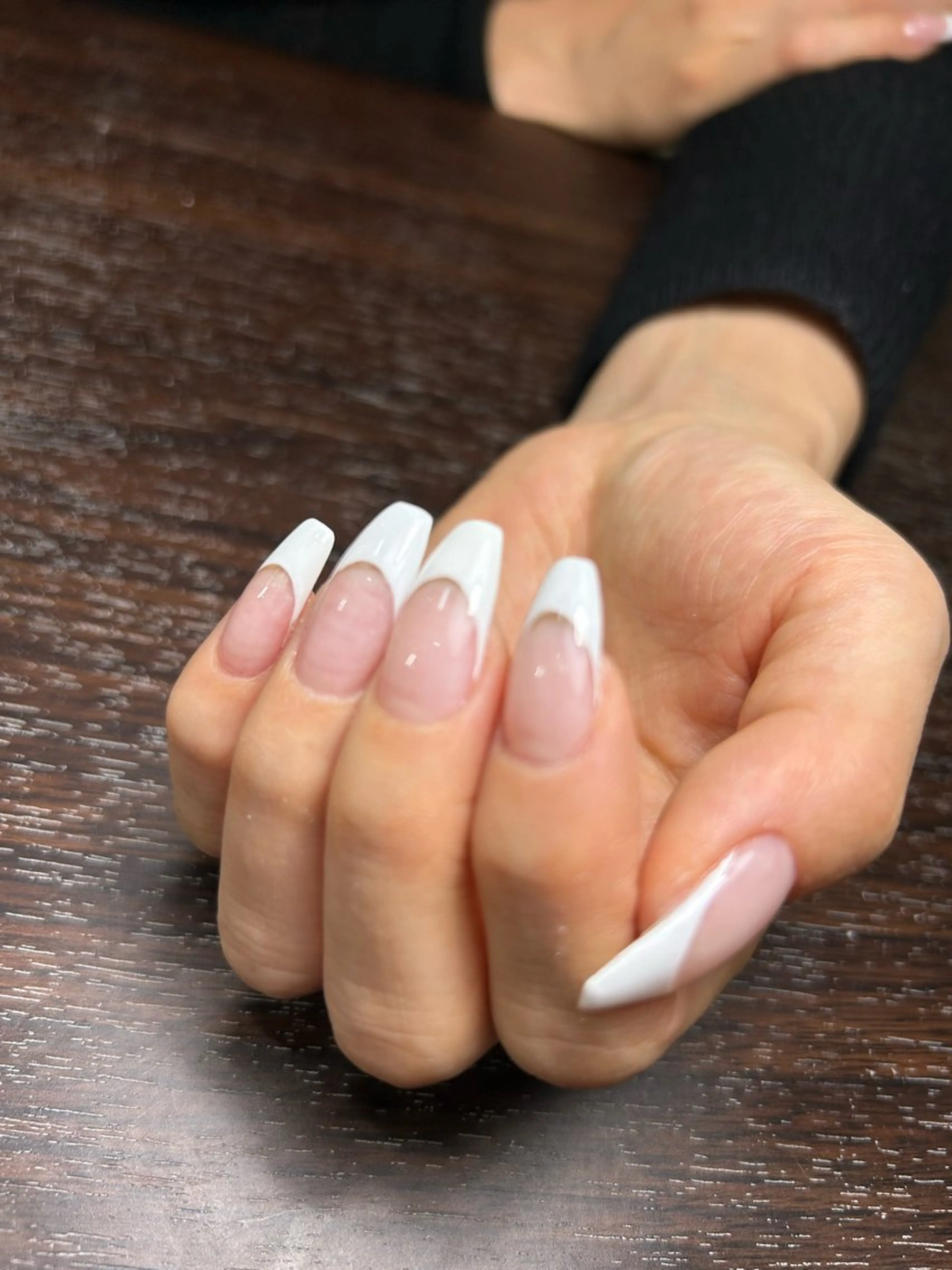 ネイル フレンチネイル 東十条muumii ネイルまつ毛のネイルデザイン