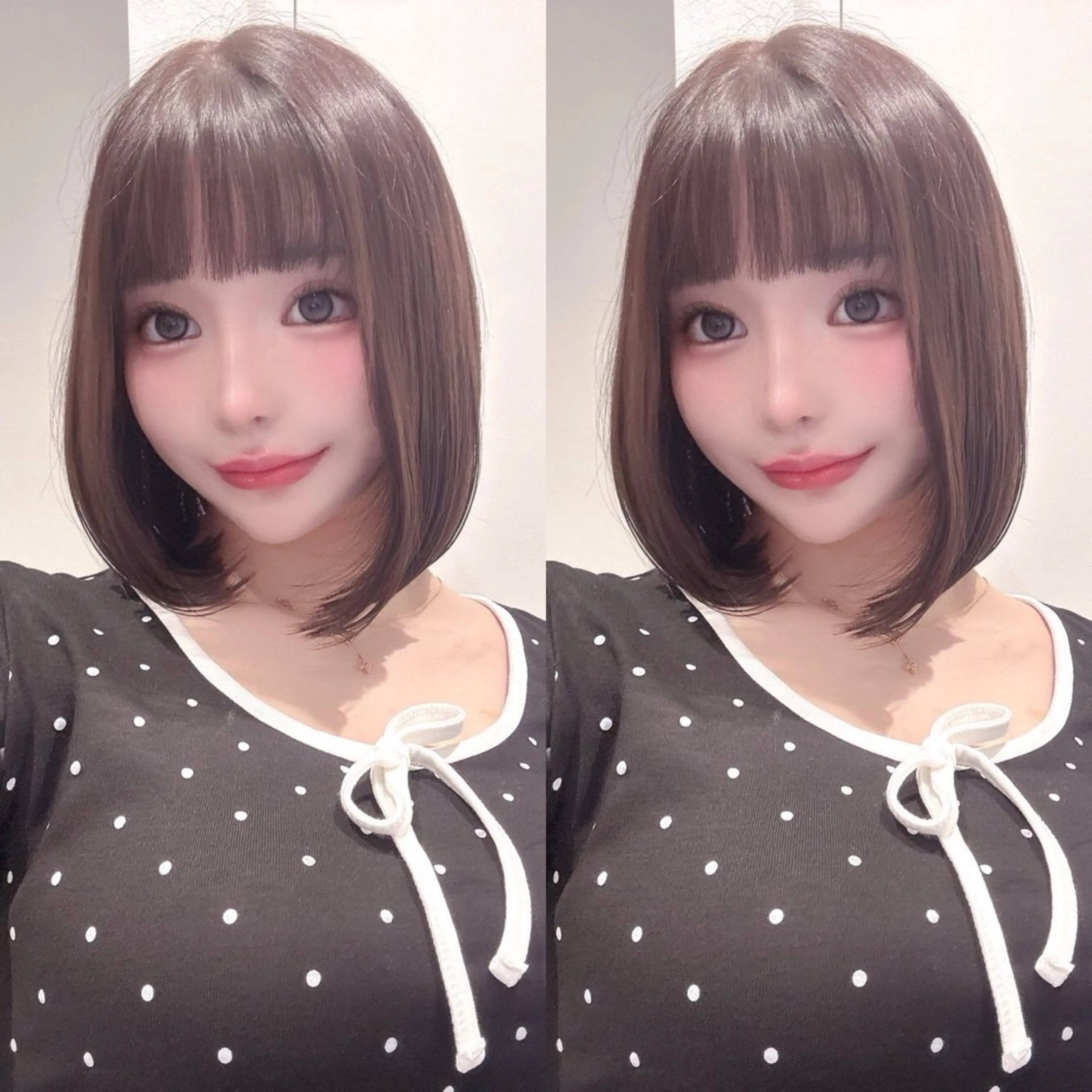 ミディアム カラー カット ヘアカラー 縮毛矯正 トリートメント ✨髪質改善特化✨副 店長椎葉信乃介のヘアスタイル