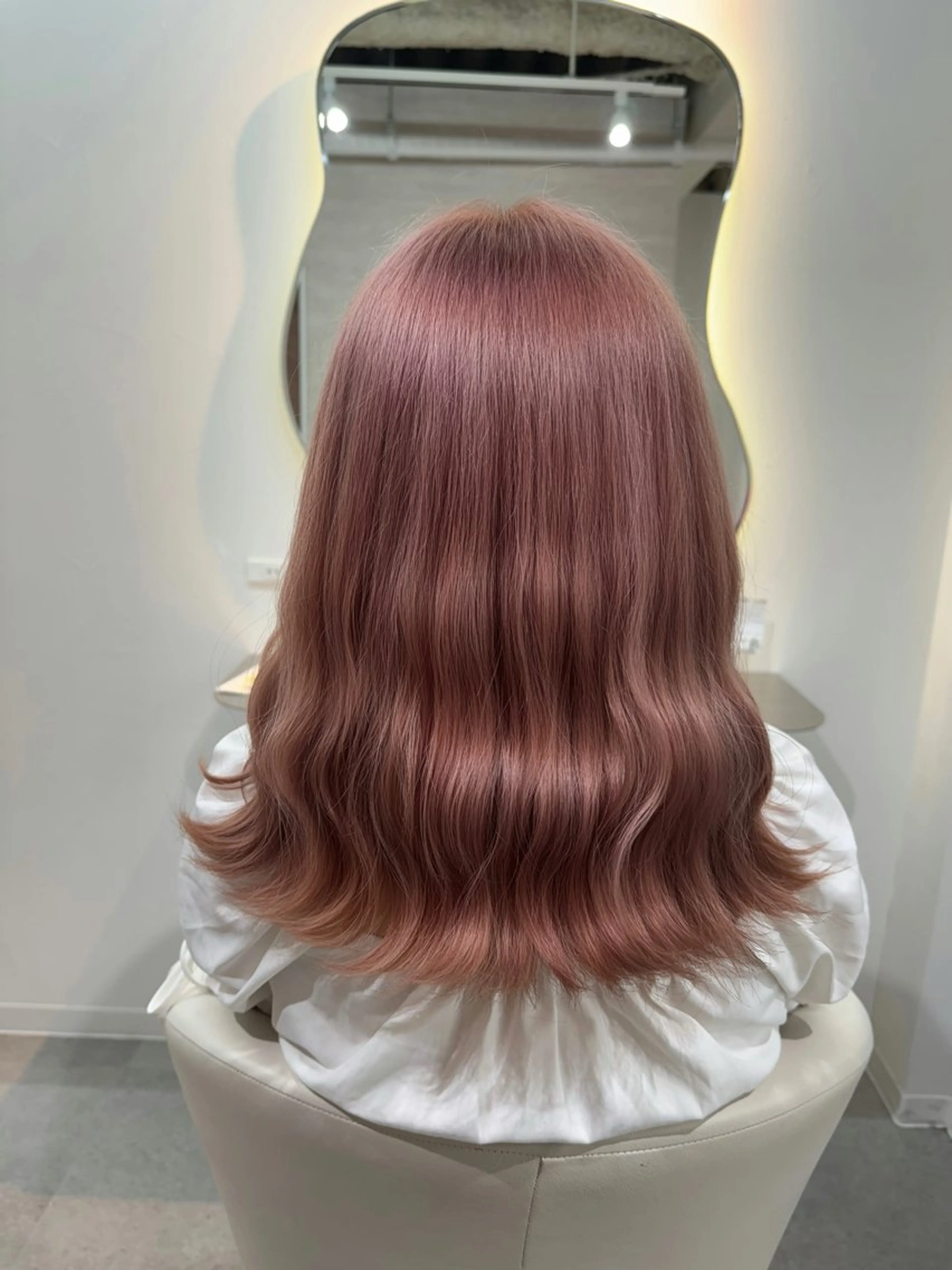 セミロング カラー 【メンズ特化】池袋 韓国スタイル飯塚のヘアスタイル