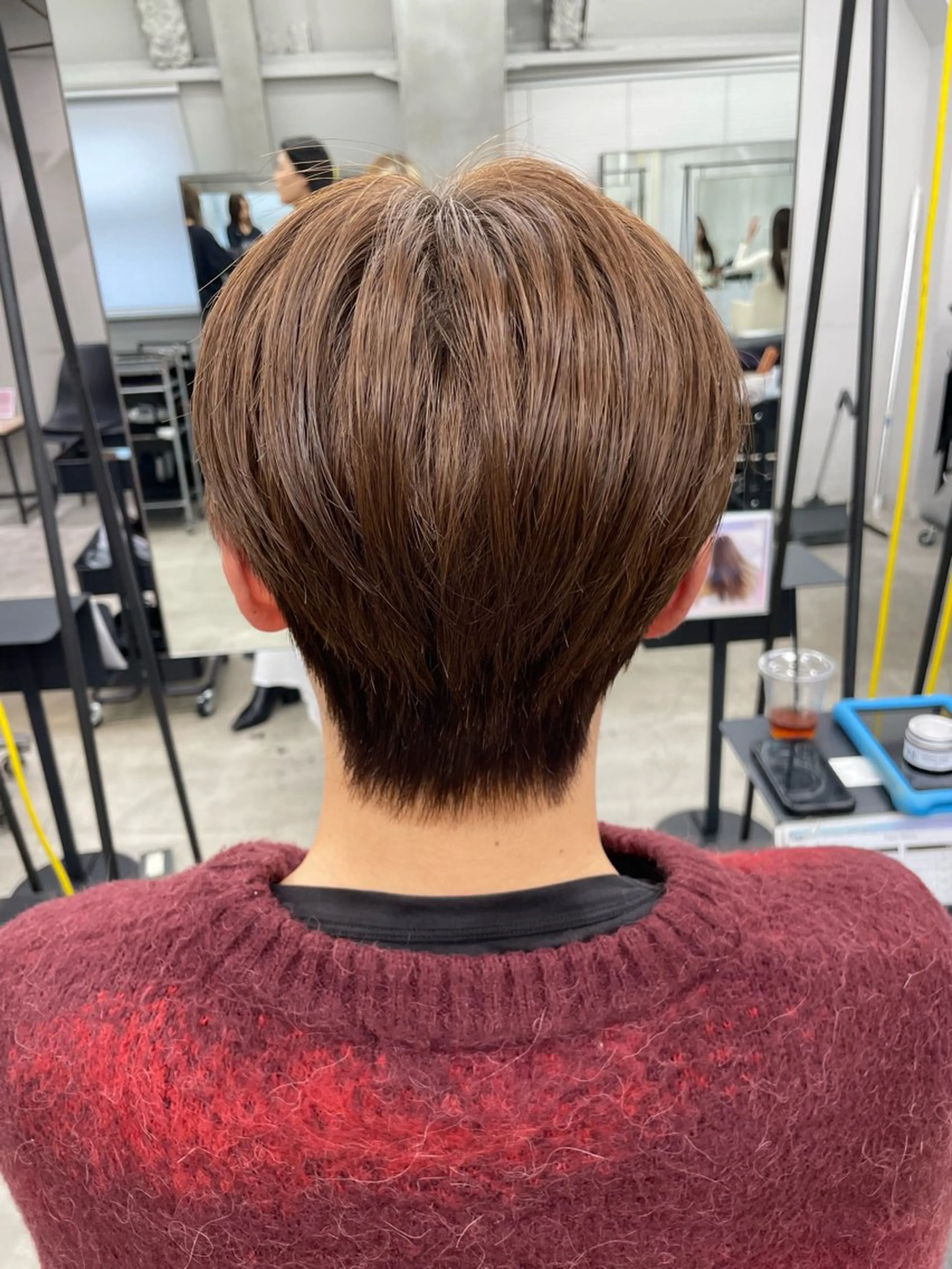 メンズ カット パーマ 韓国風パーマ特化 篠崎優也翔のヘアスタイル