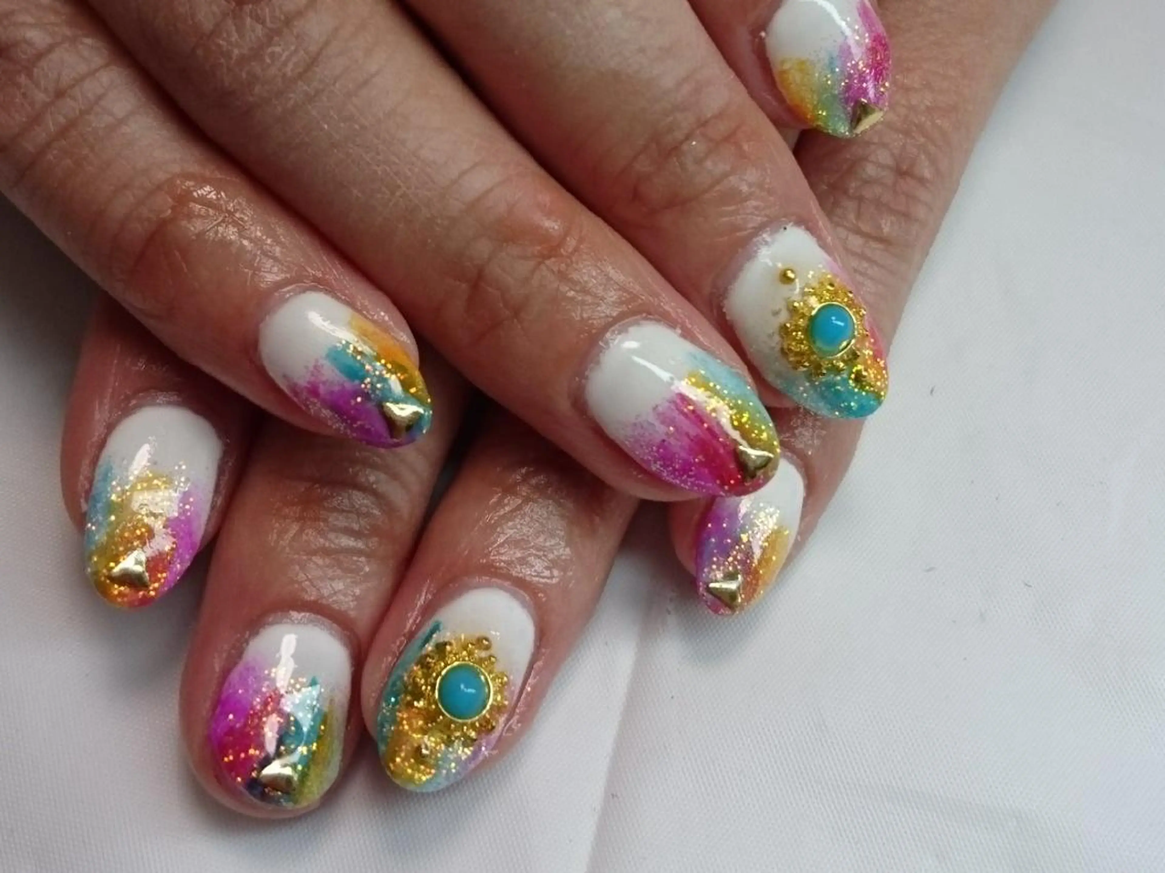 ネイル アートネイル 夏ネイル ハンドネイル shanti 木村のその他イメージ