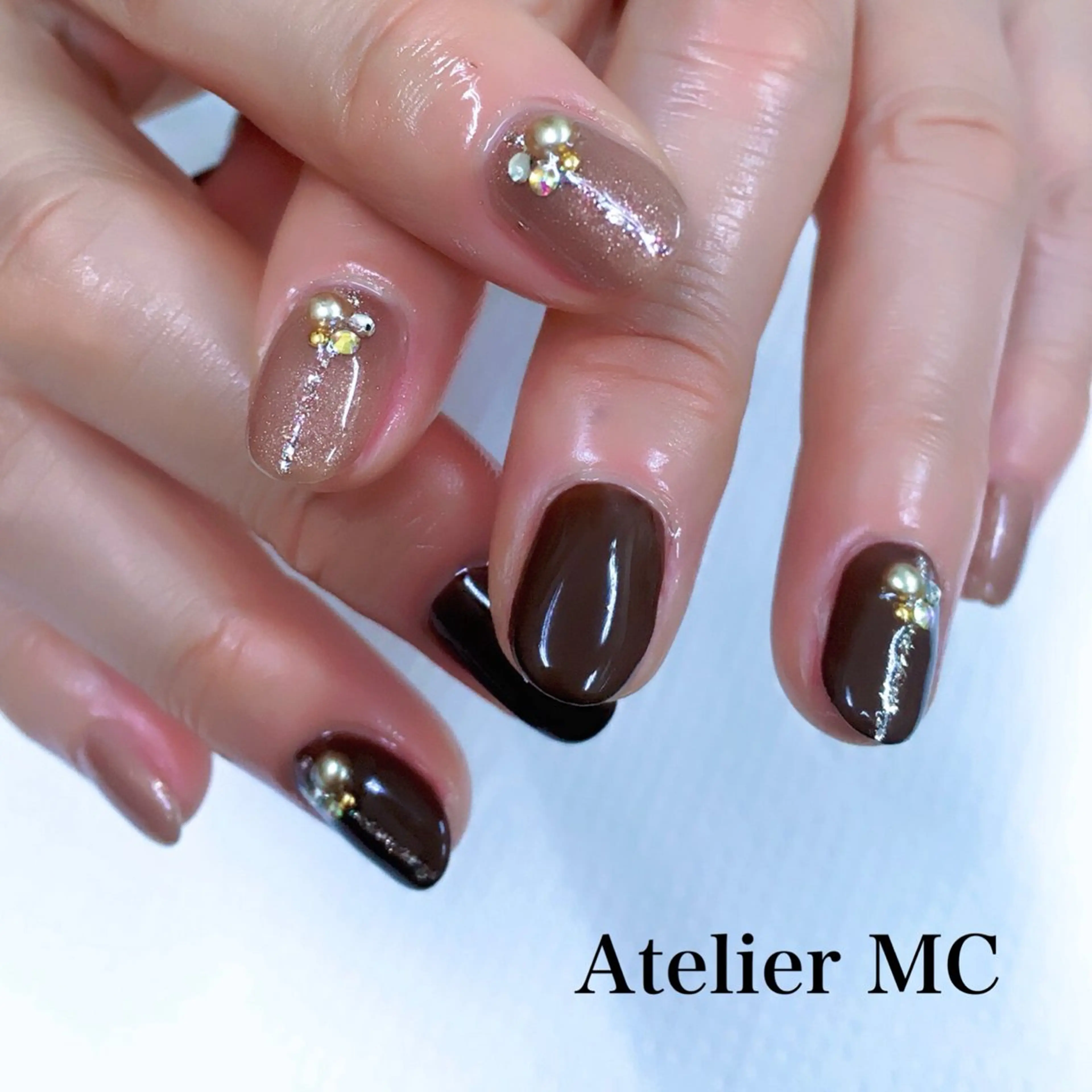 ネイル ハンドネイル アトリエ エムシー 【新富町・東銀座】のネイルデザイン