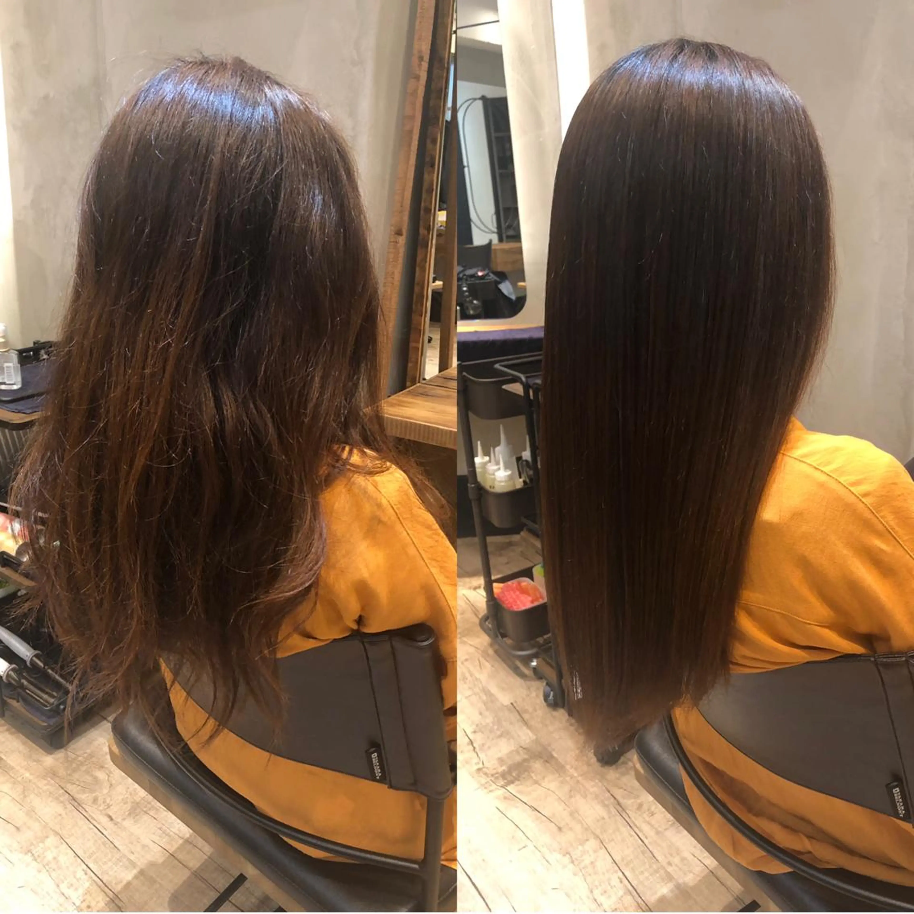 ロング 韓国ヘア 店長NEGIのヘアスタイル