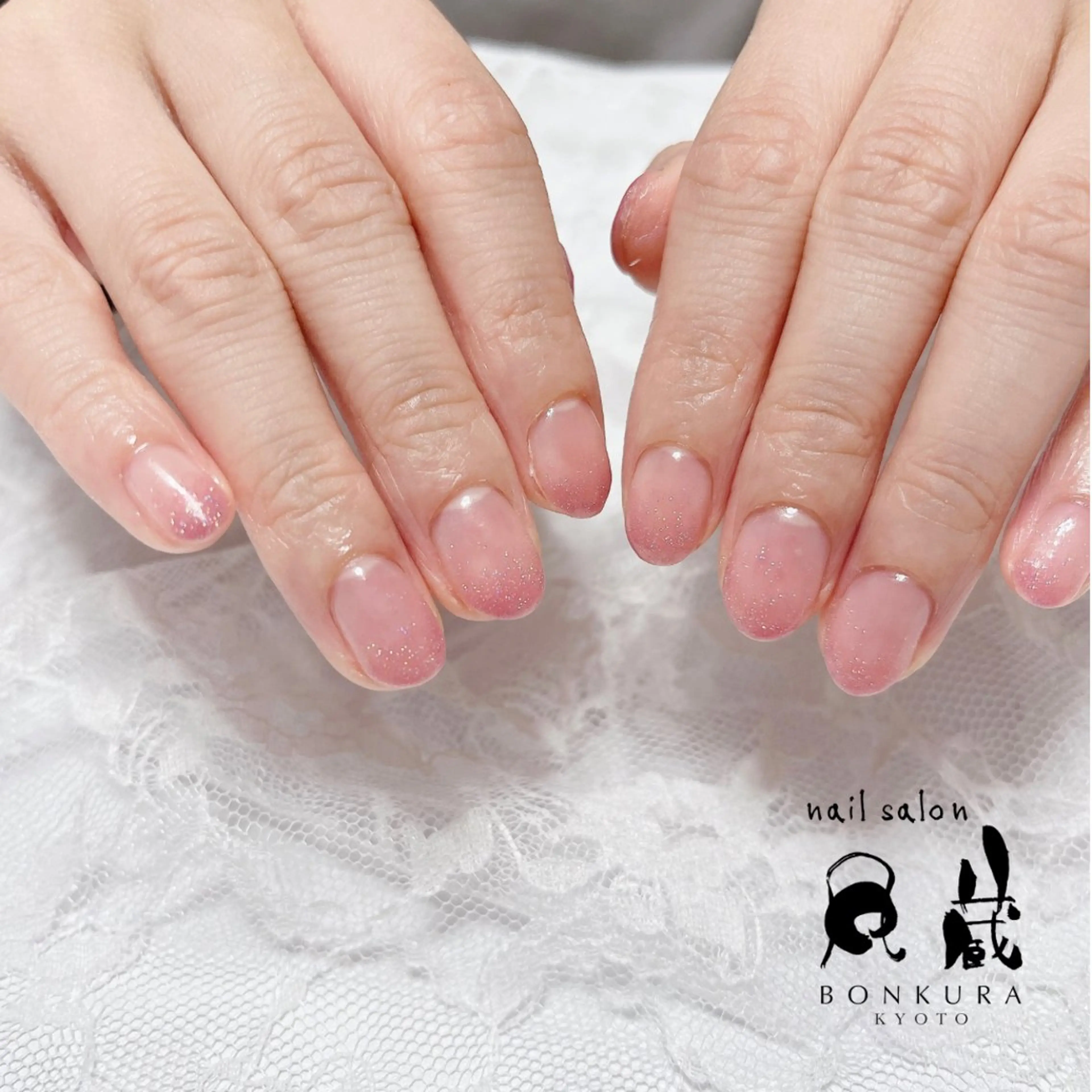 ネイル グラデーション ラメ(グリッター) ラメグラデーション ハンドネイル 佐伯 せいらのネイルデザイン