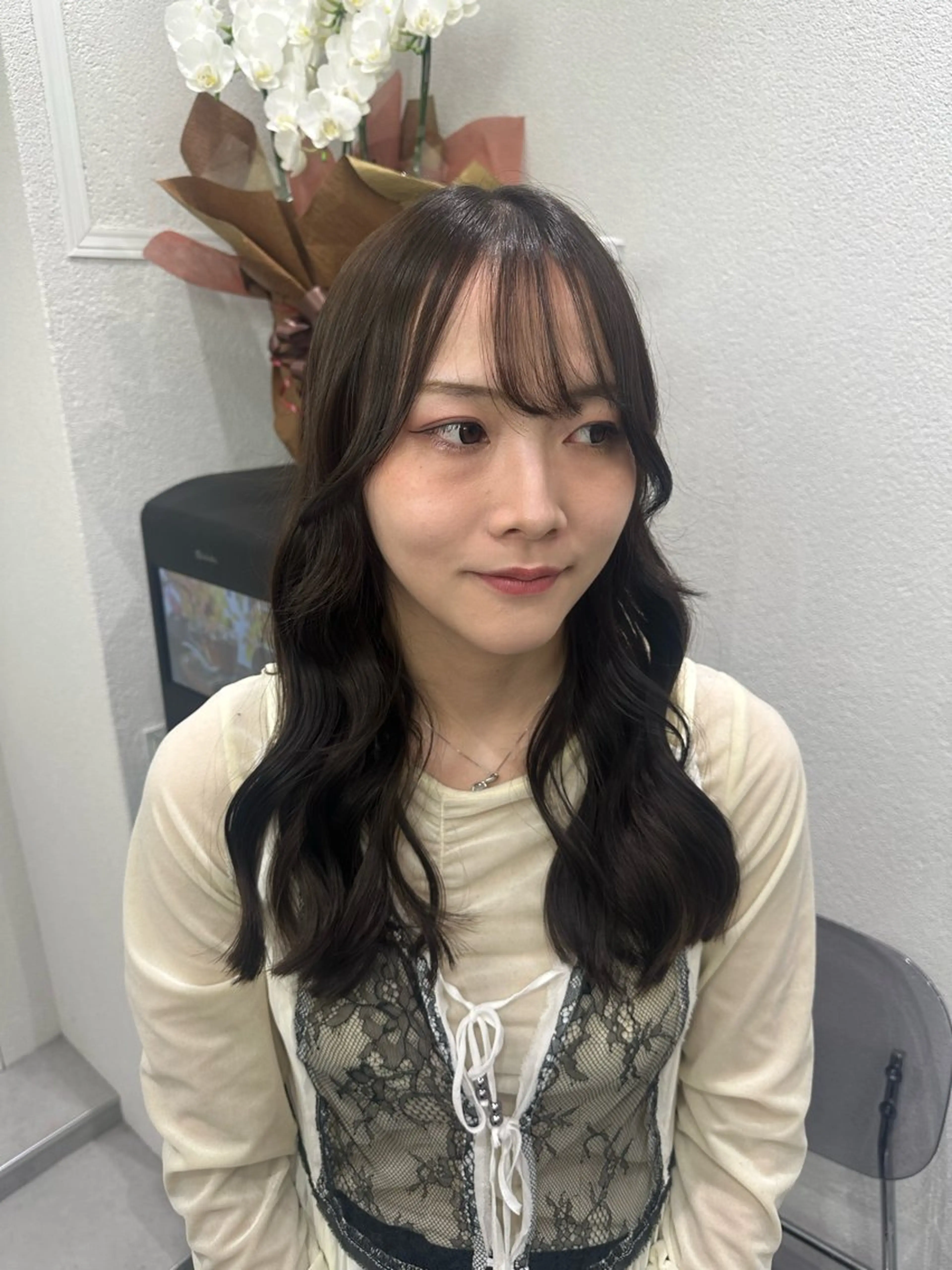 セミロング カラー 🪞個室サロン/韓国 艶髪/keito🪞のヘアスタイル
