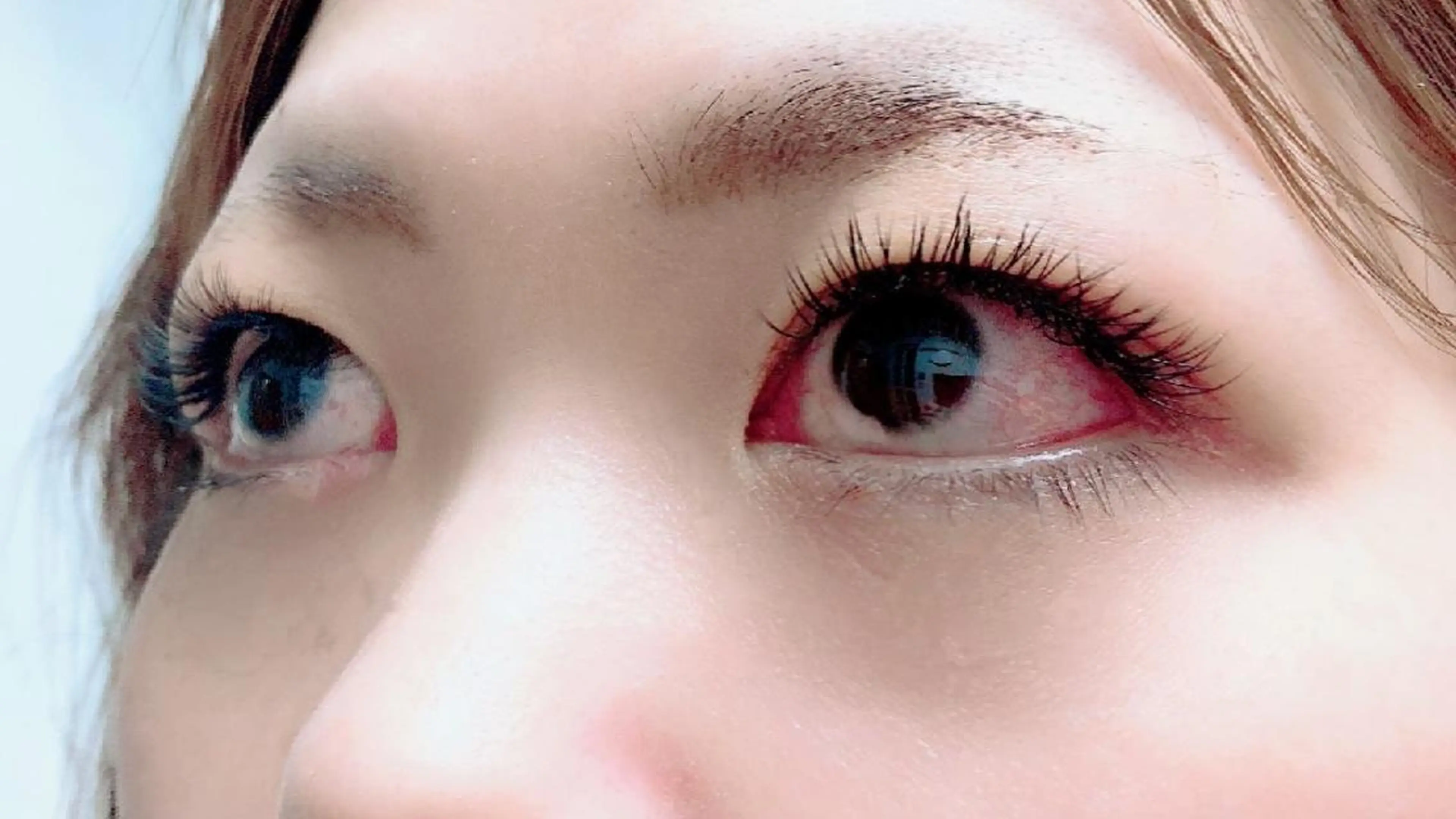 マツエク・マツパ 付け放題 フラットラッシュ ナチュラル まつげパーマ 下まつげエクステ マツエク 吉岡 ゆうなのマツエク・マツパデザイン