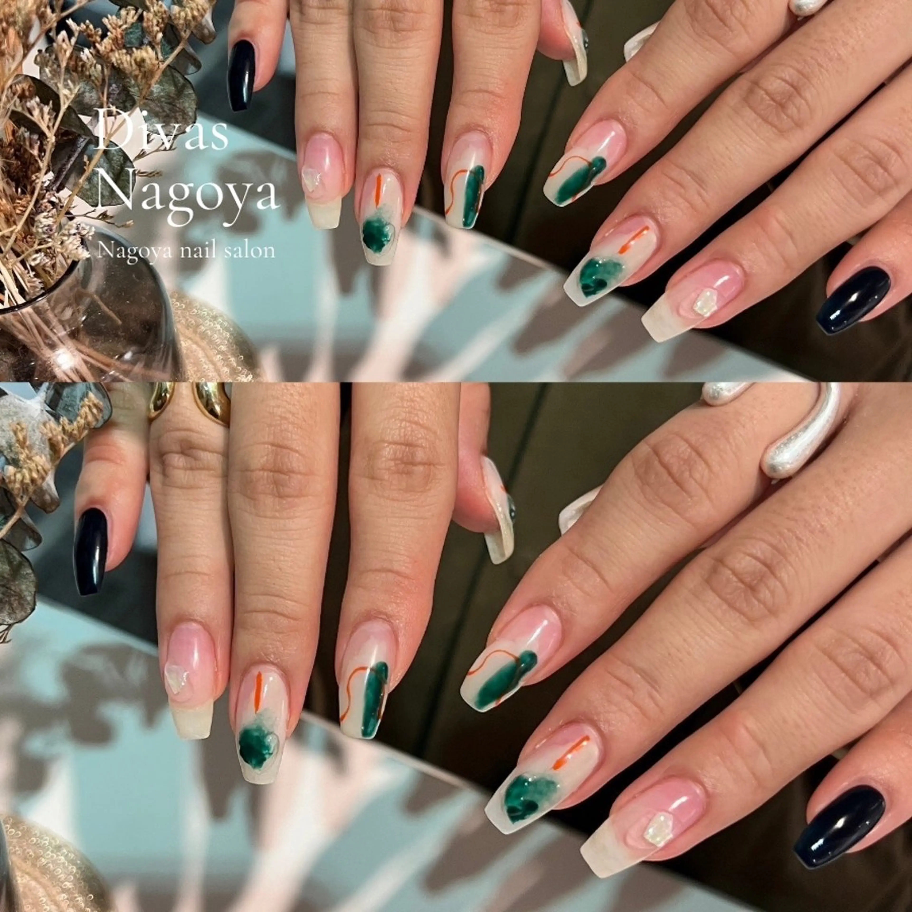 ネイル アートネイル 韓国ネイル マットネイル ミラーネイル ニュアンスネイル 🎀 D.d _nailのネイルデザイン