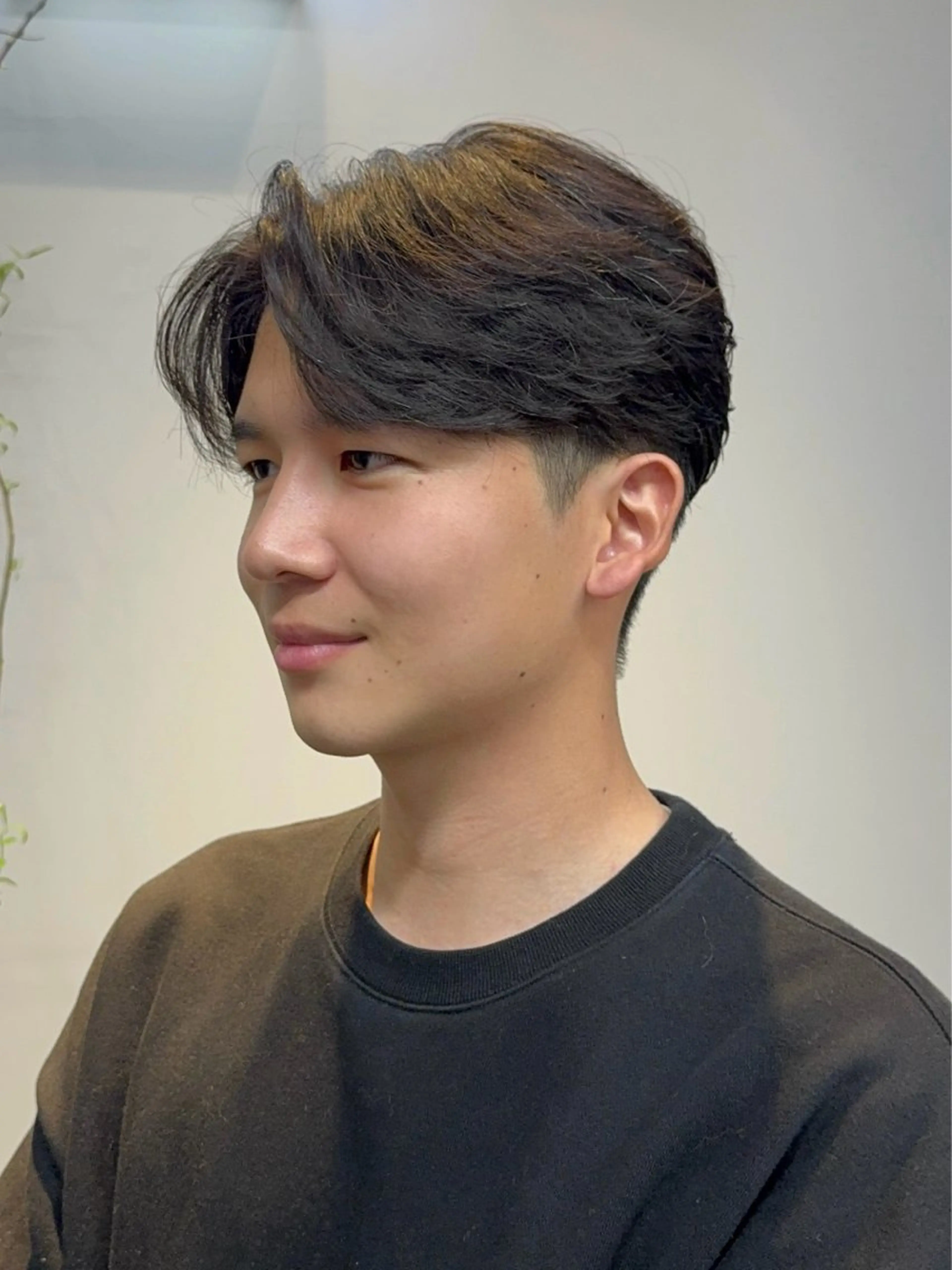 ショート パーマ メンズ カット パーマ ニュアンスパーマ/ 韓国ヘア/natsuのヘアスタイル