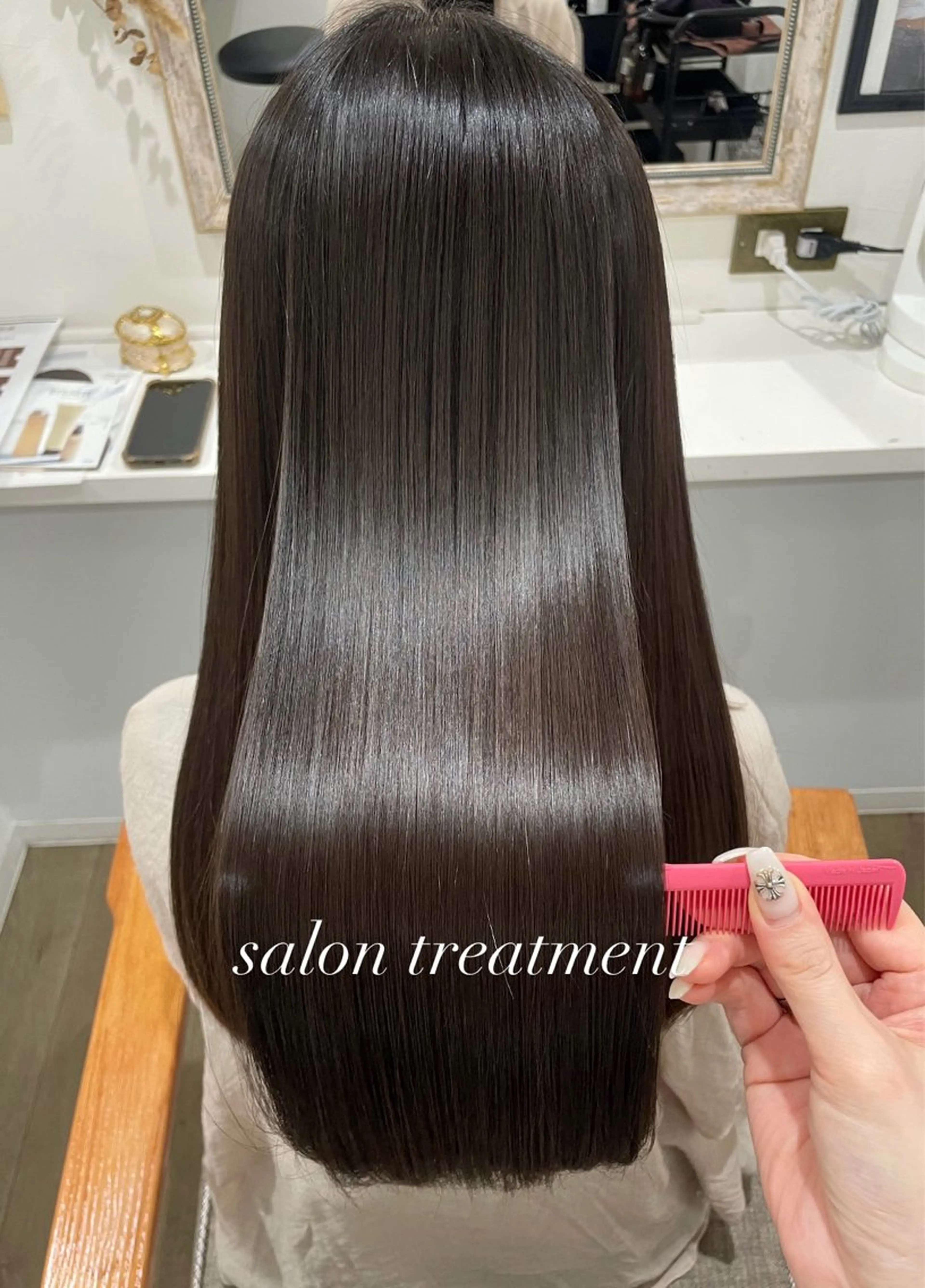 【髪質改善】プレミアム酸熱トリートメントの写真