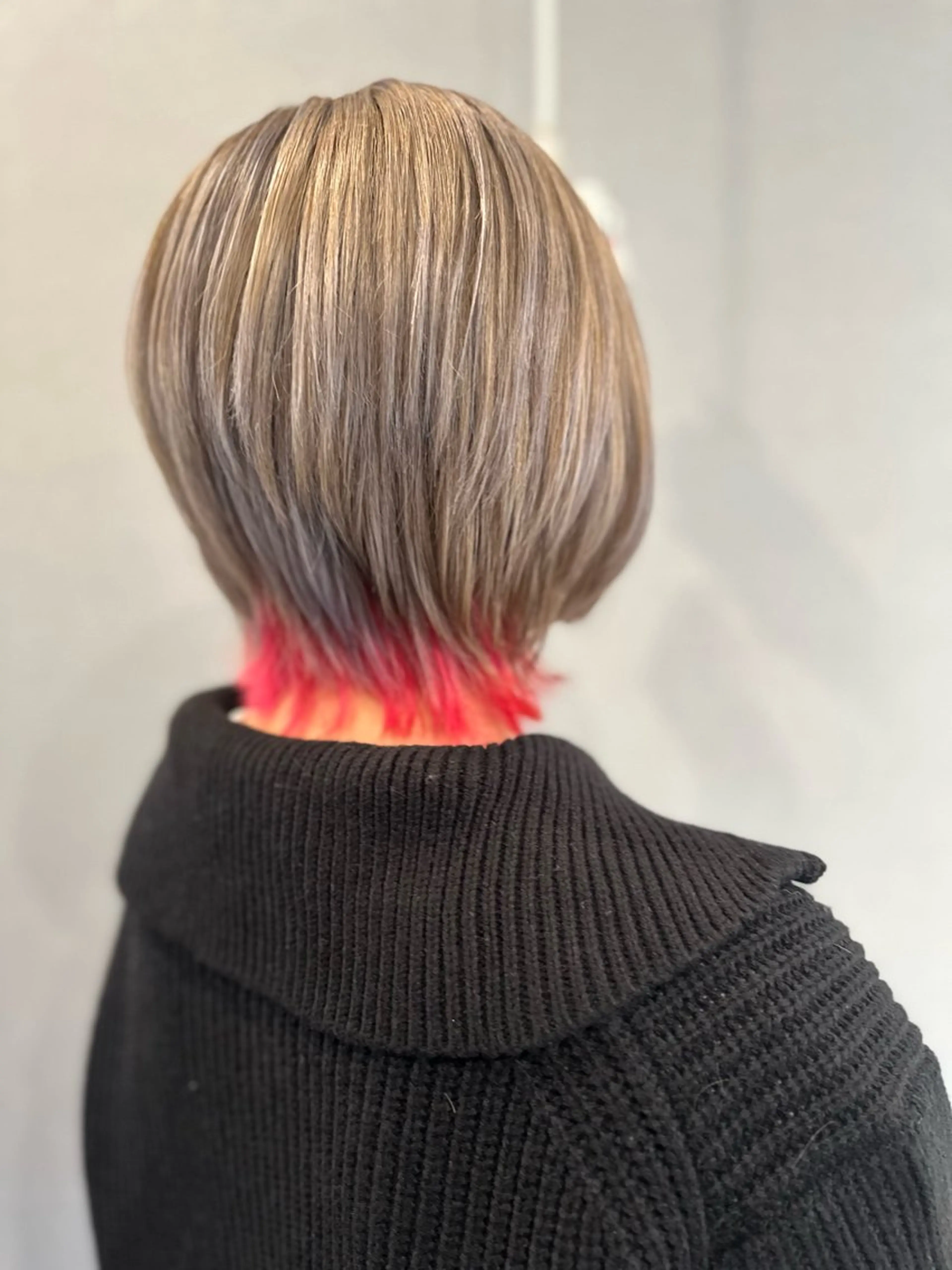 ショート カラー カット ヘアカラー トリートメント K Harukaのヘアスタイル