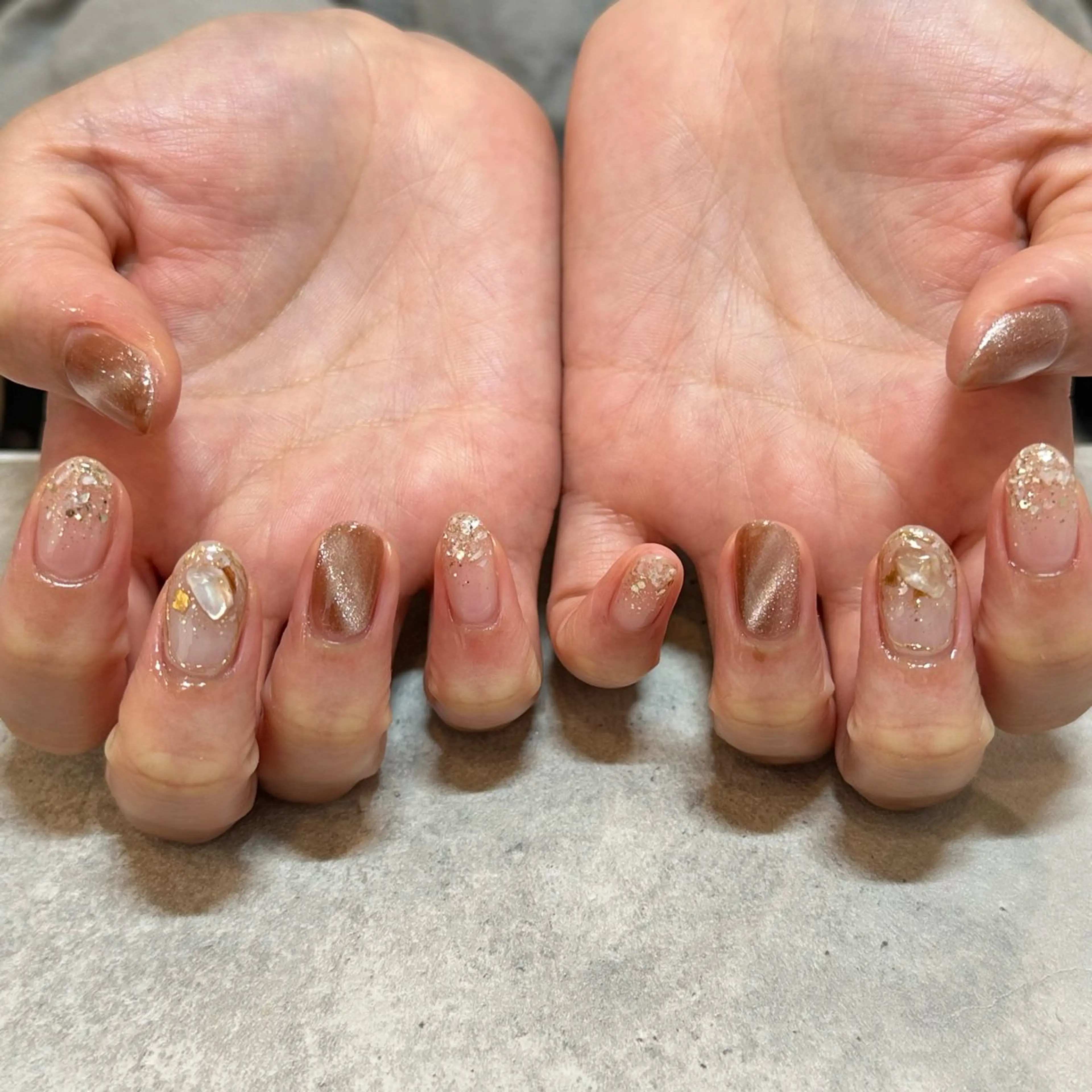 ネイル ひらい さなのネイルデザイン