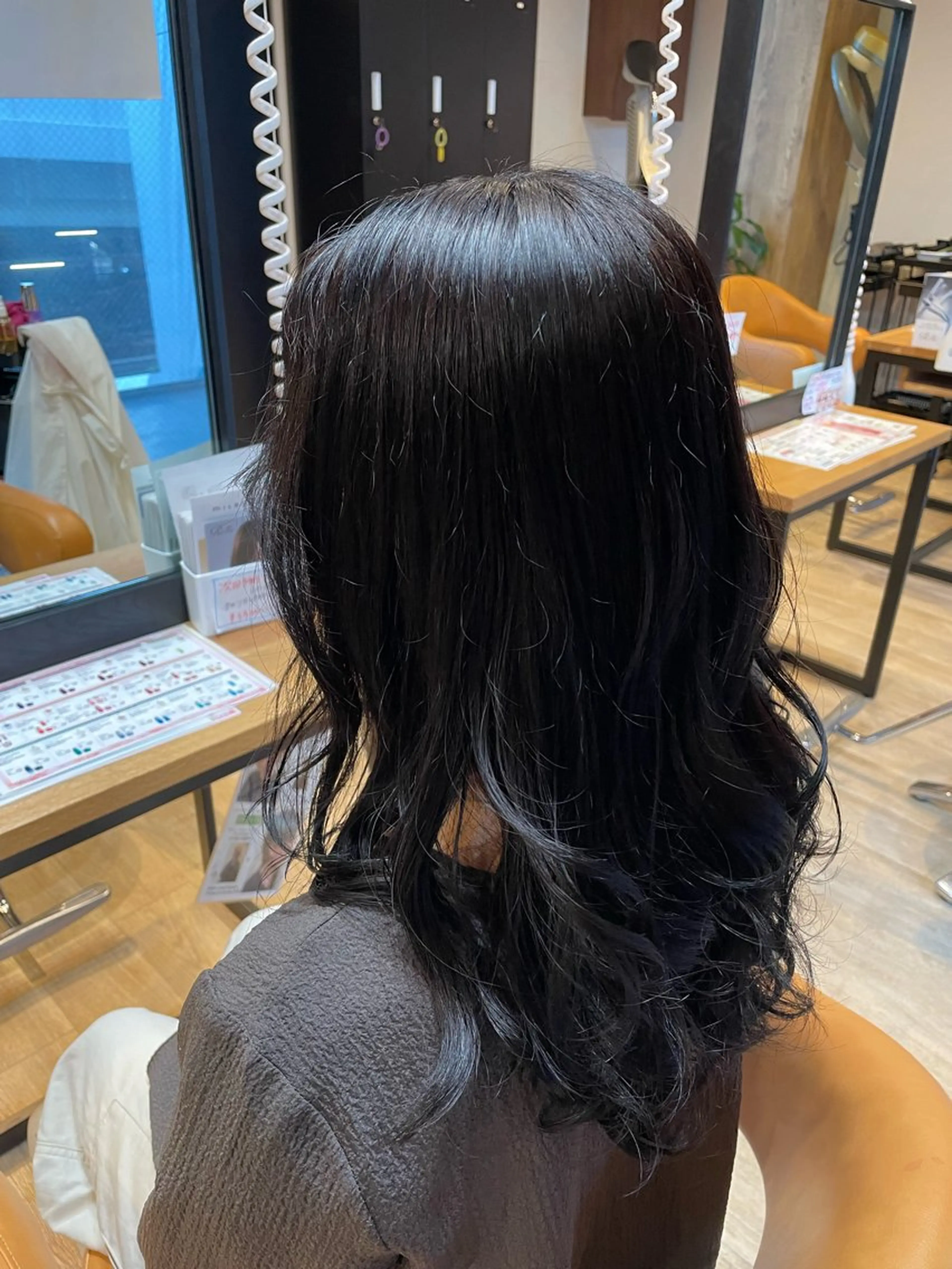 ロング デザインカラー/ レイヤー🎀moeのヘアスタイル