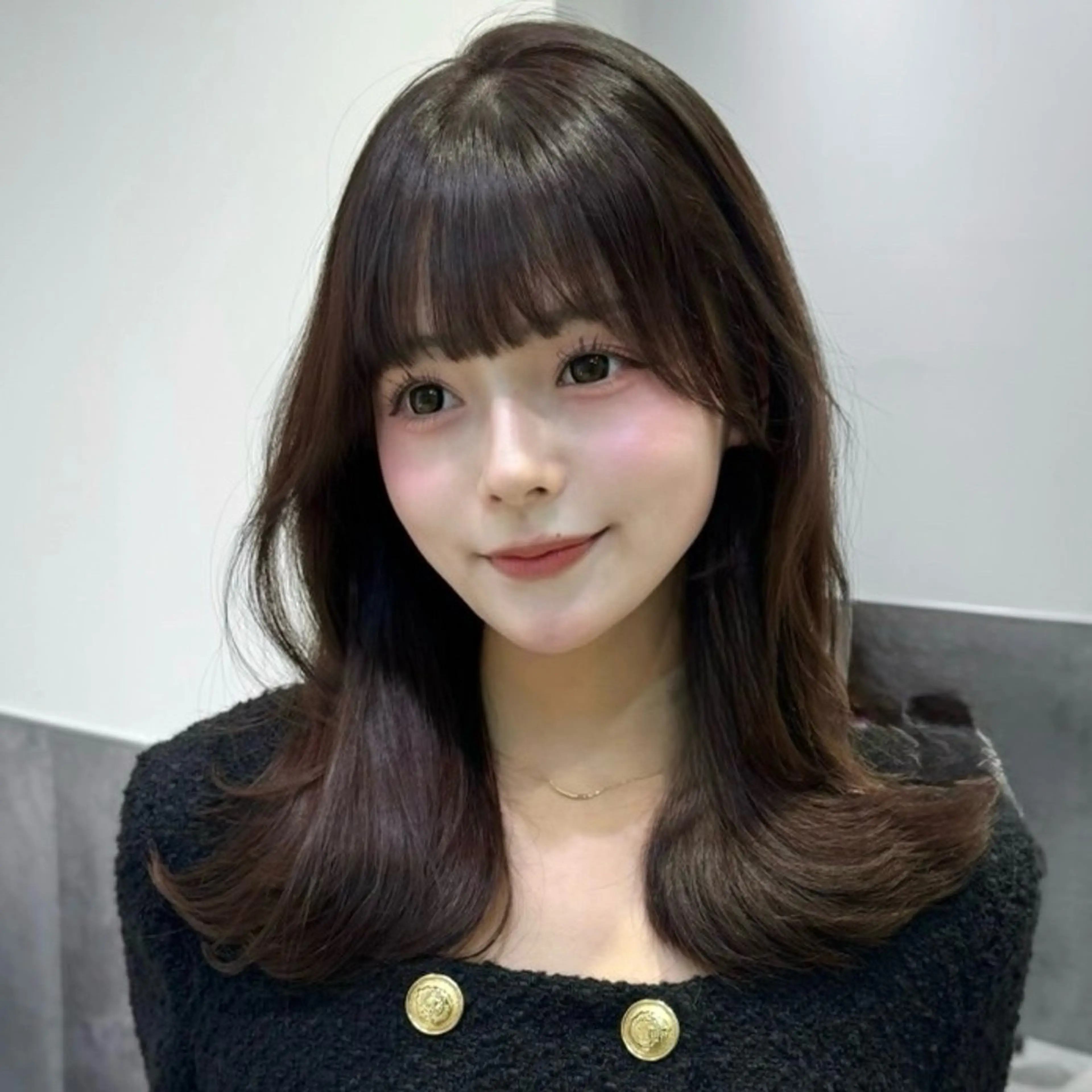 ロング カラー ベージュカラー レイヤーカット カット ヘアカラー トリートメント 韓国系支持率No.1 レイヤー特化/きょうのヘアスタイル