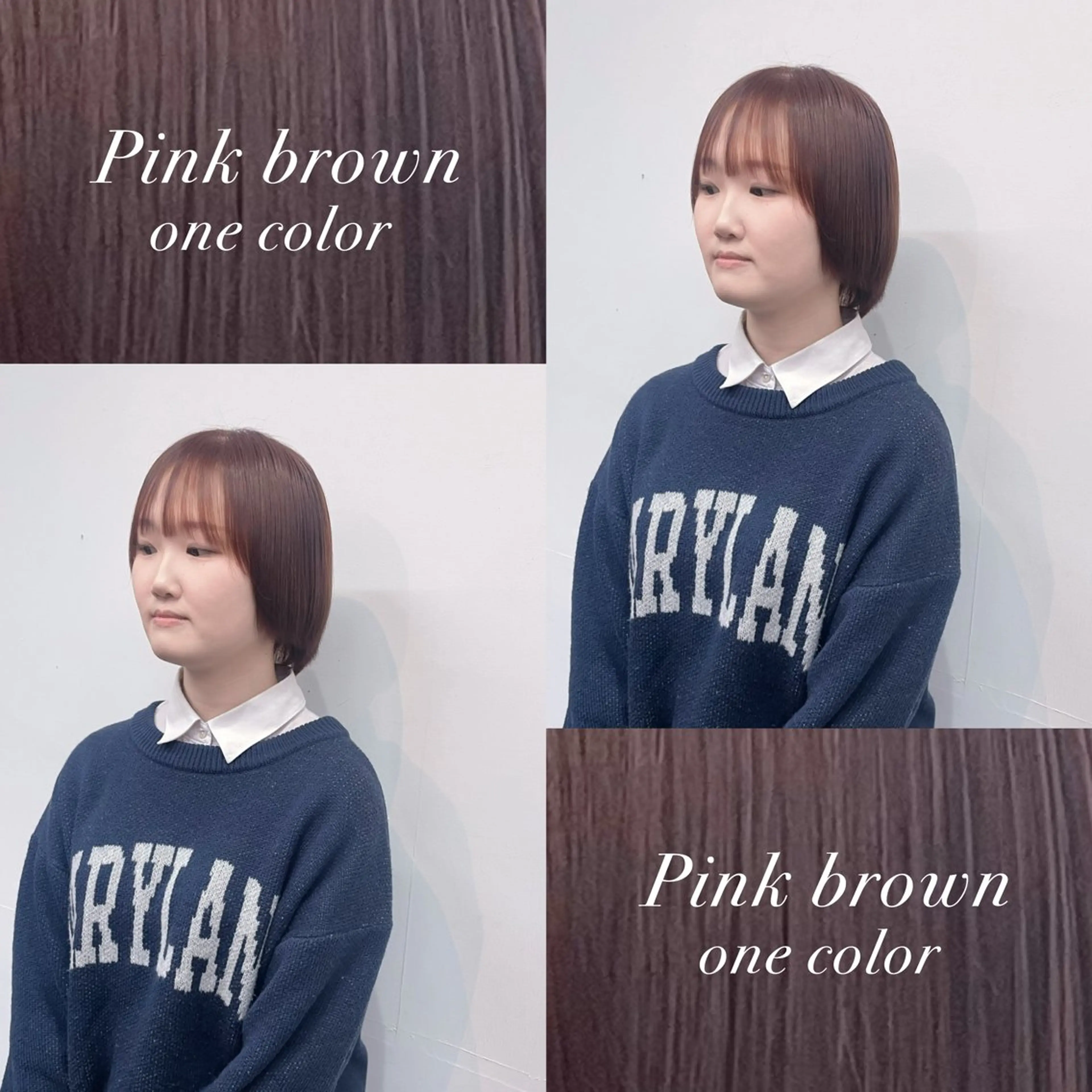 ショート カラー ヘアカラー トリートメント ヘッドスパ ルプラボウ/ 聖花/透明感カラーのヘアスタイル
