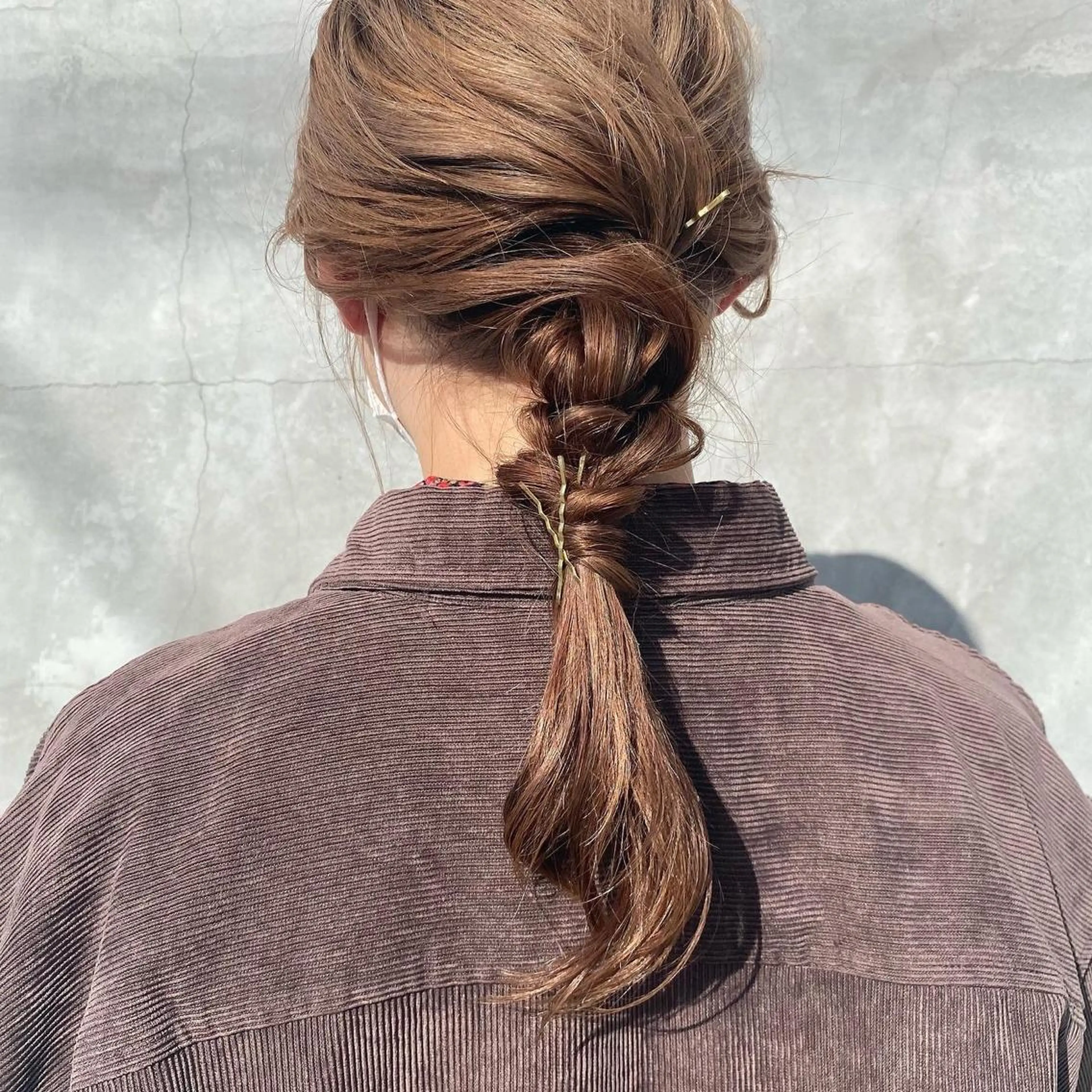 ロング ヘアアレンジ 古畑 愛美のヘアスタイル