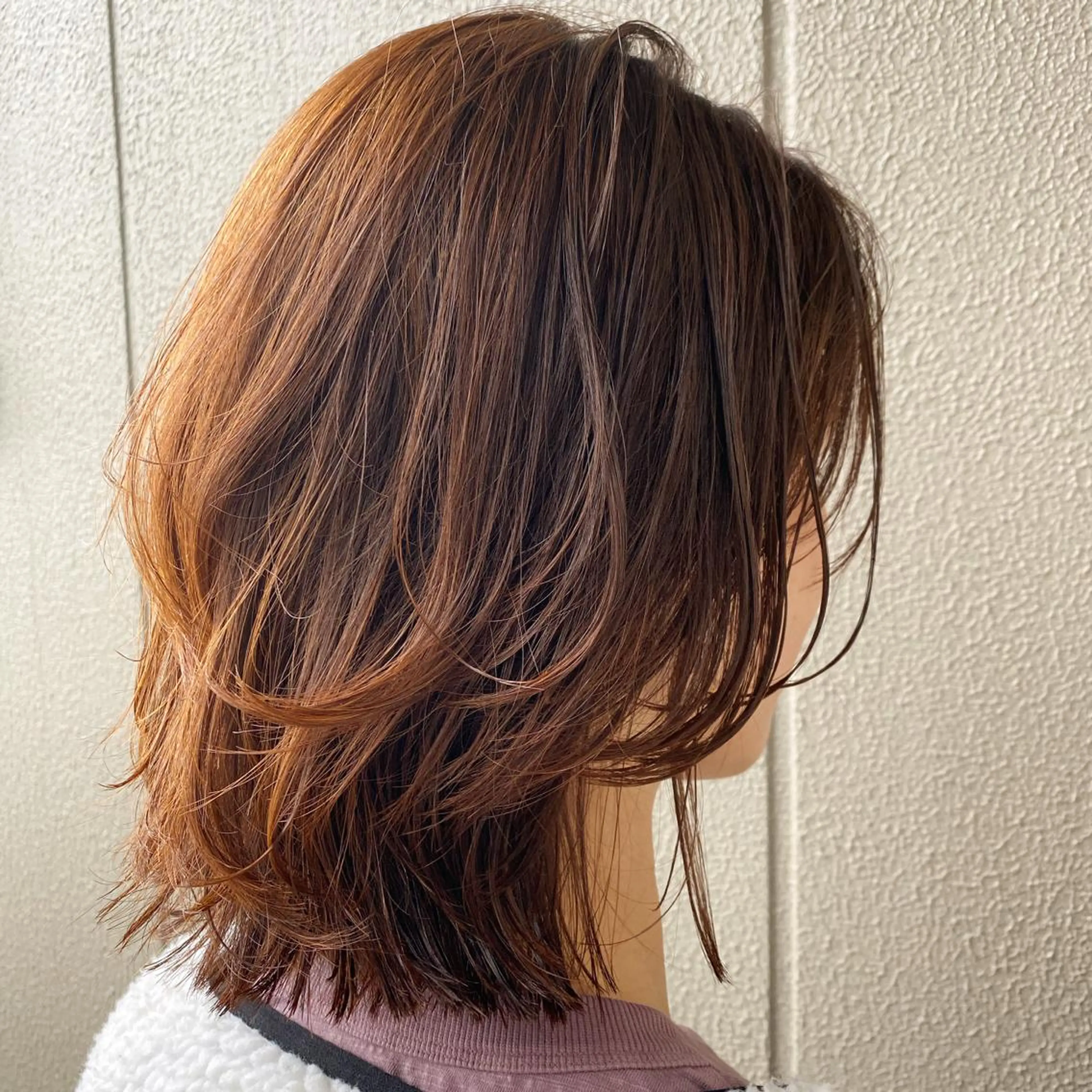 ミディアム 坂本 圭太朗のヘアスタイル