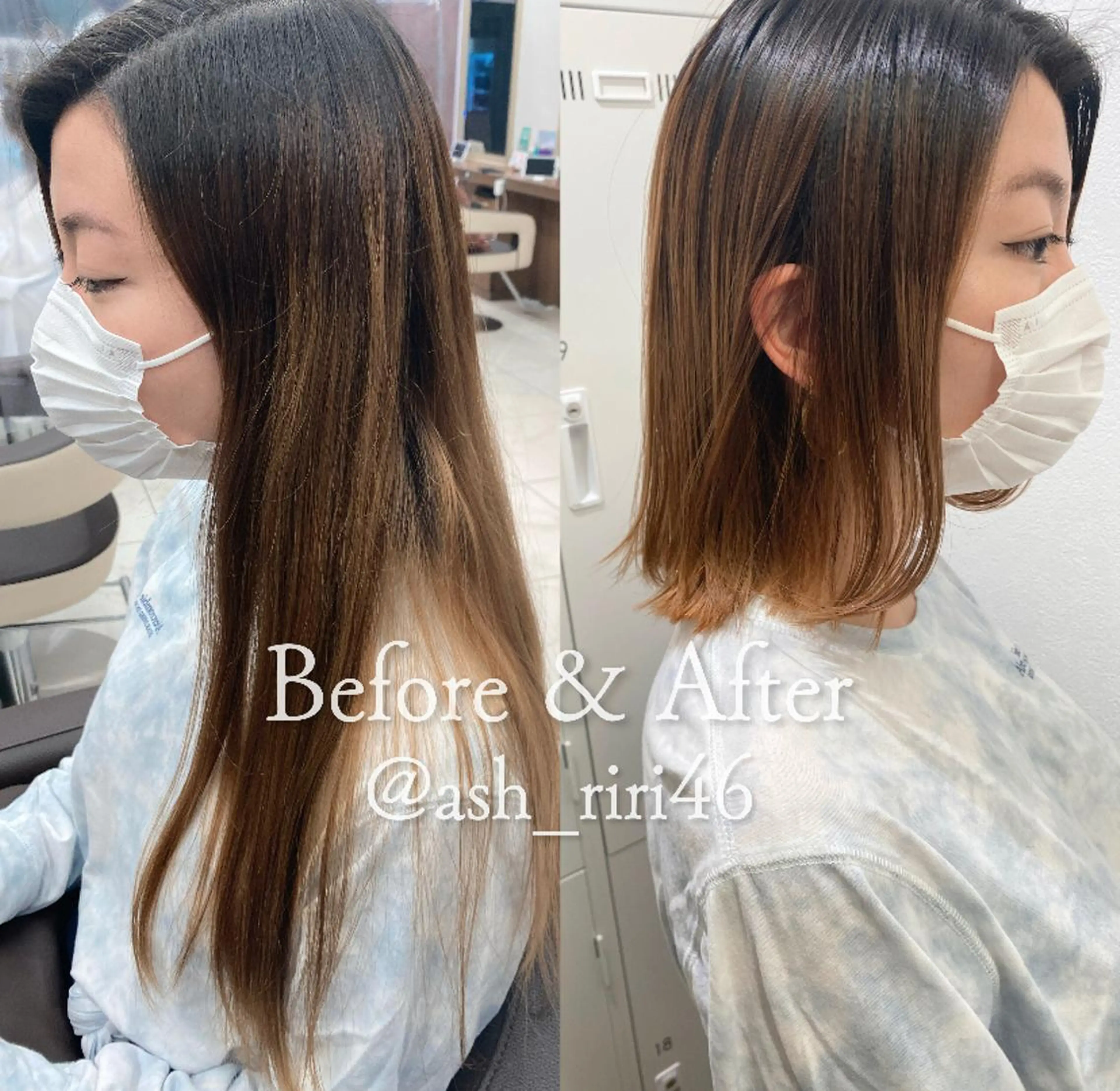 ミディアム ボブ 外ハネヘア カット ヘアカラー 西山梨々【5/1〜 復帰致します🌼】のヘアスタイル