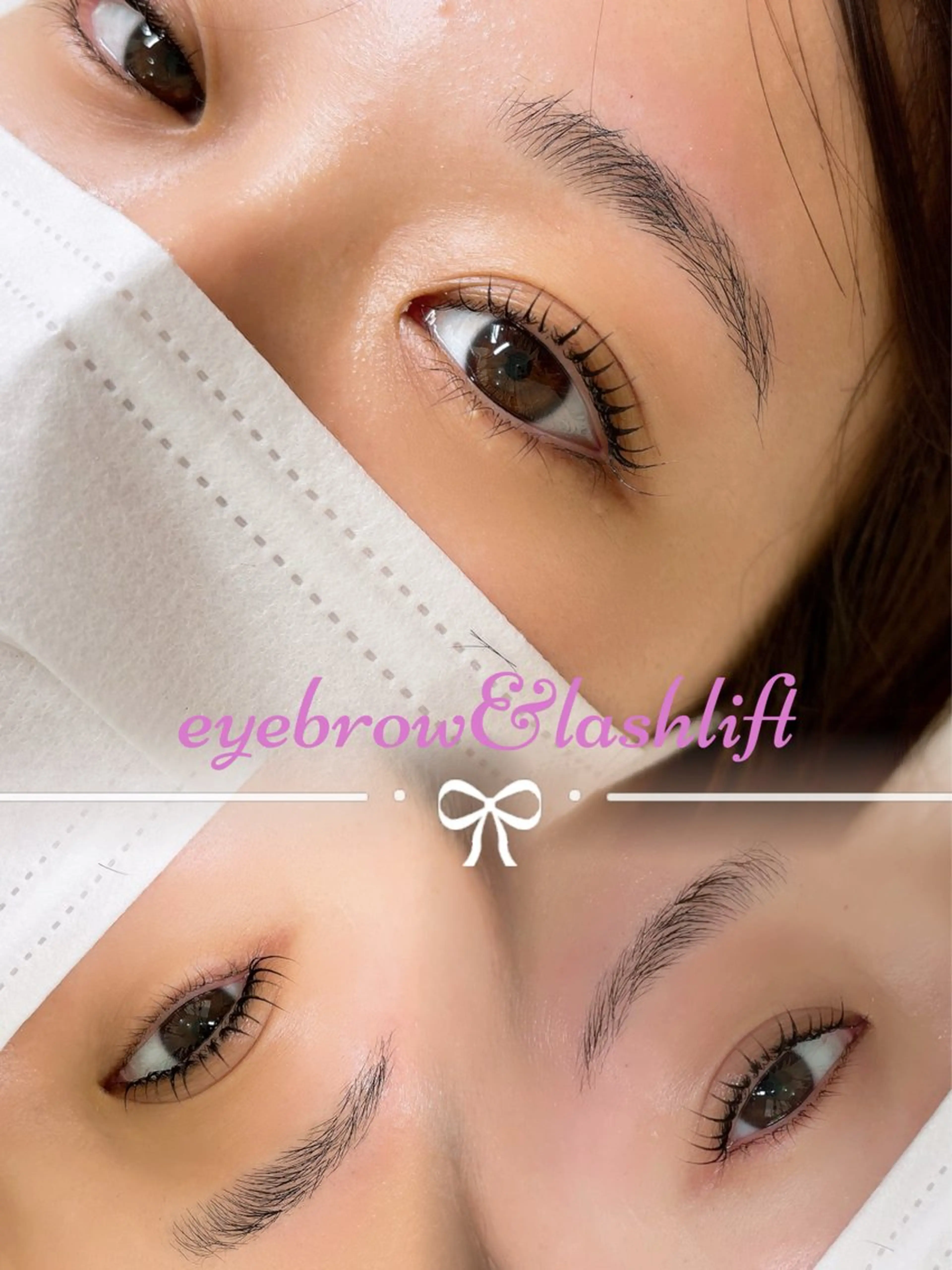 LASHLIFT &EYEBROW set menuの写真