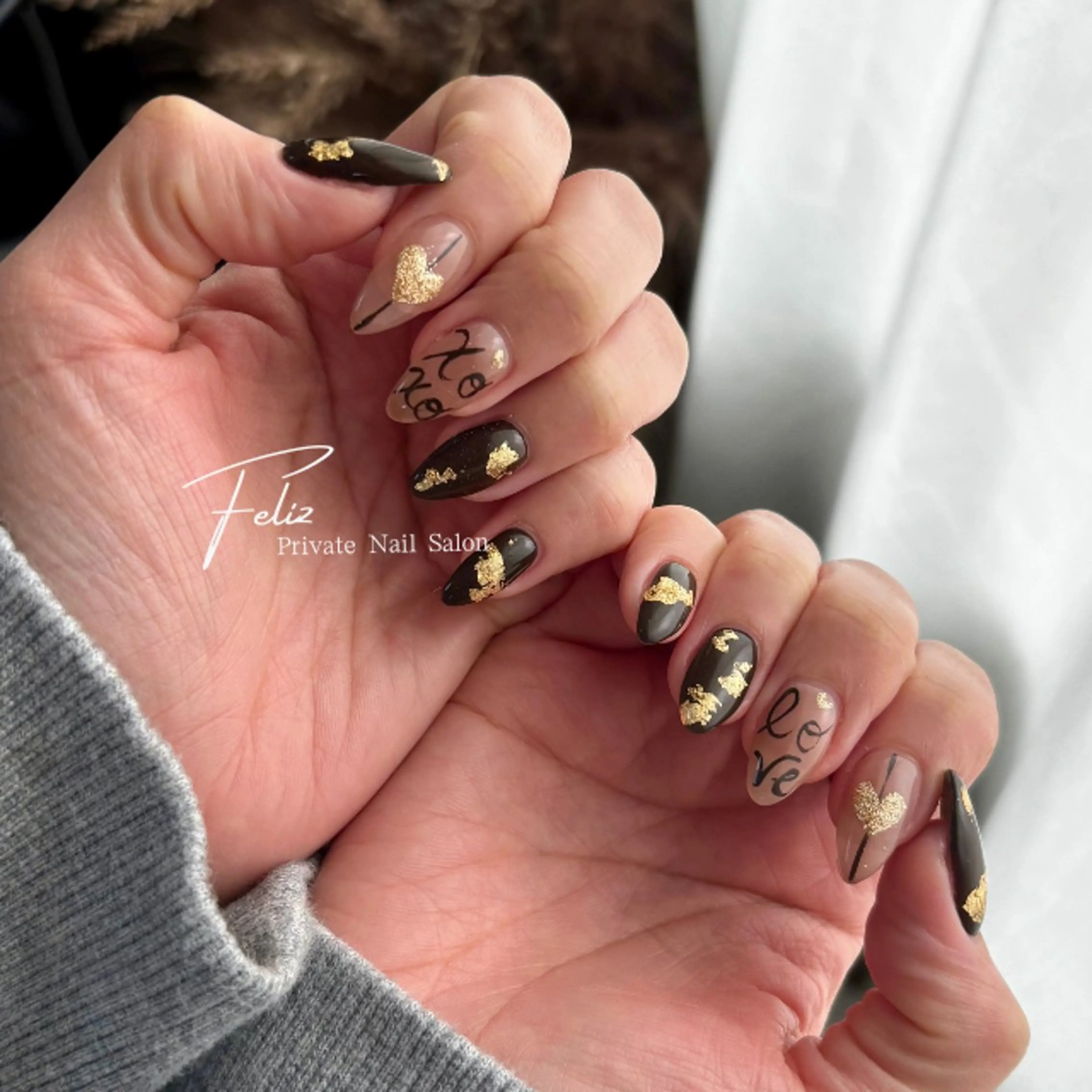 ネイル ハンドネイル ハンドケア Feliz 楽しいネイルサロンのネイルデザイン