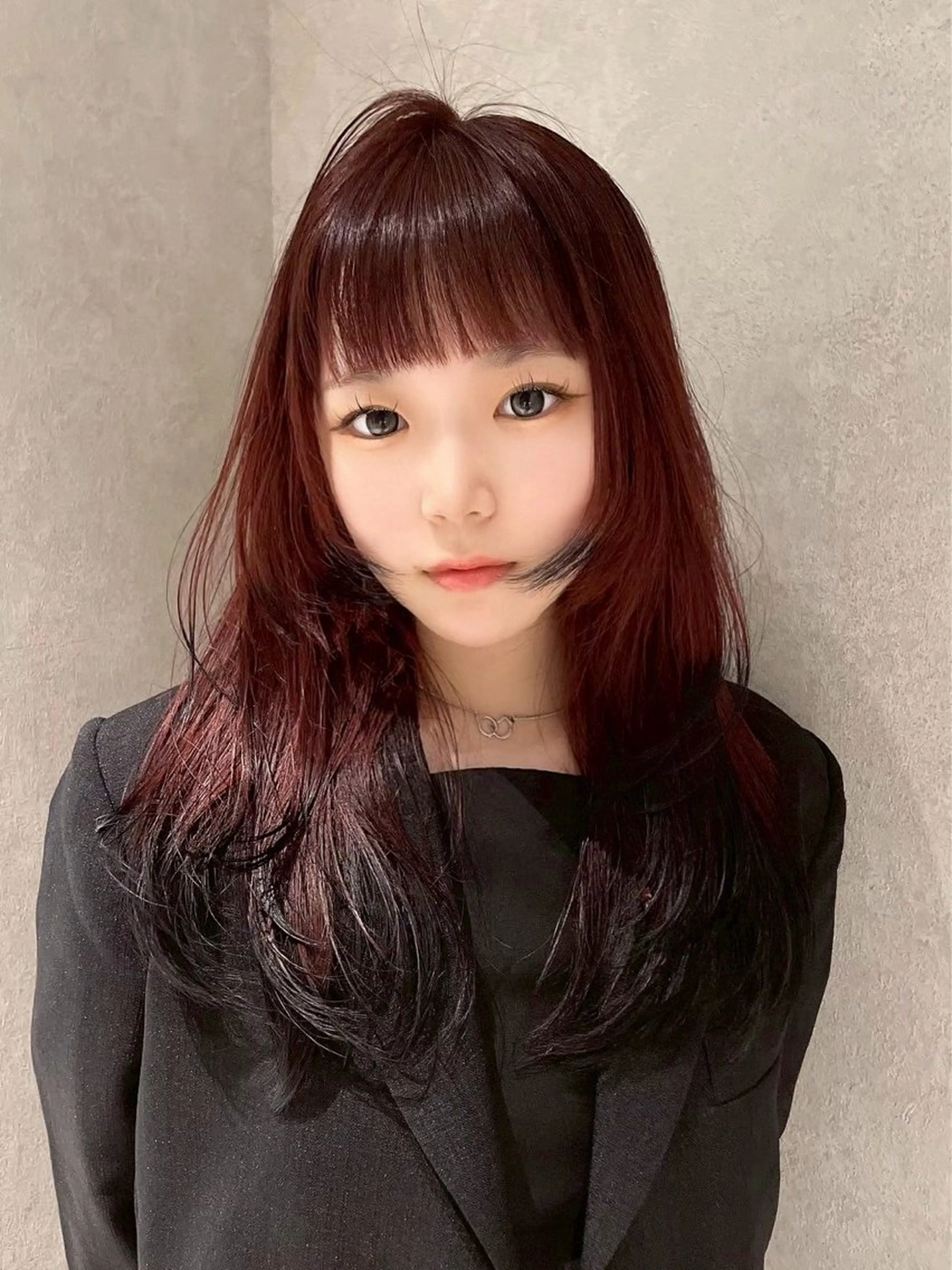 セミロング カラー DEAN .杉浦/透明感カラーのヘアスタイル