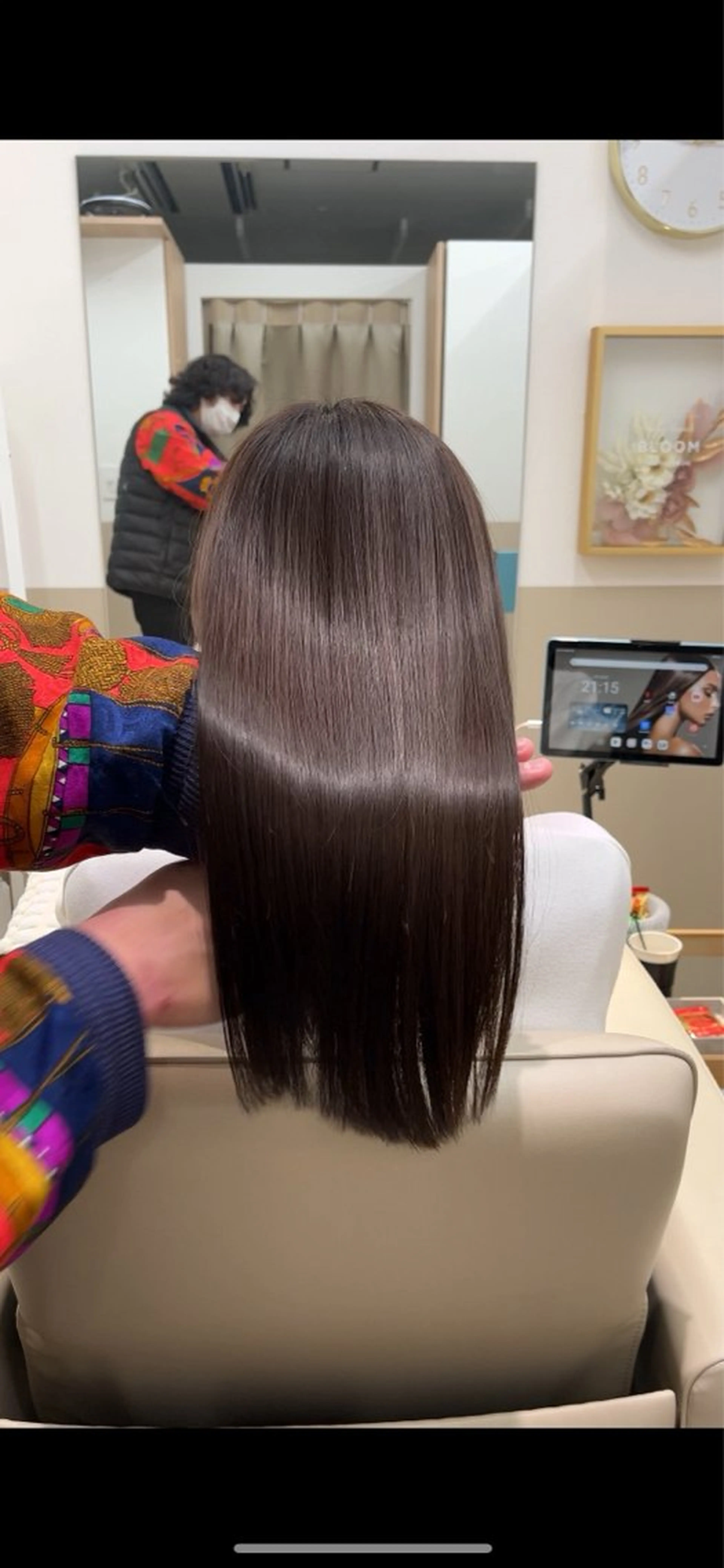 ロング カラー 髪質改善 縮毛矯正 トリートメント 神戸本格派髪質改善 /MITSUKIのヘアスタイル