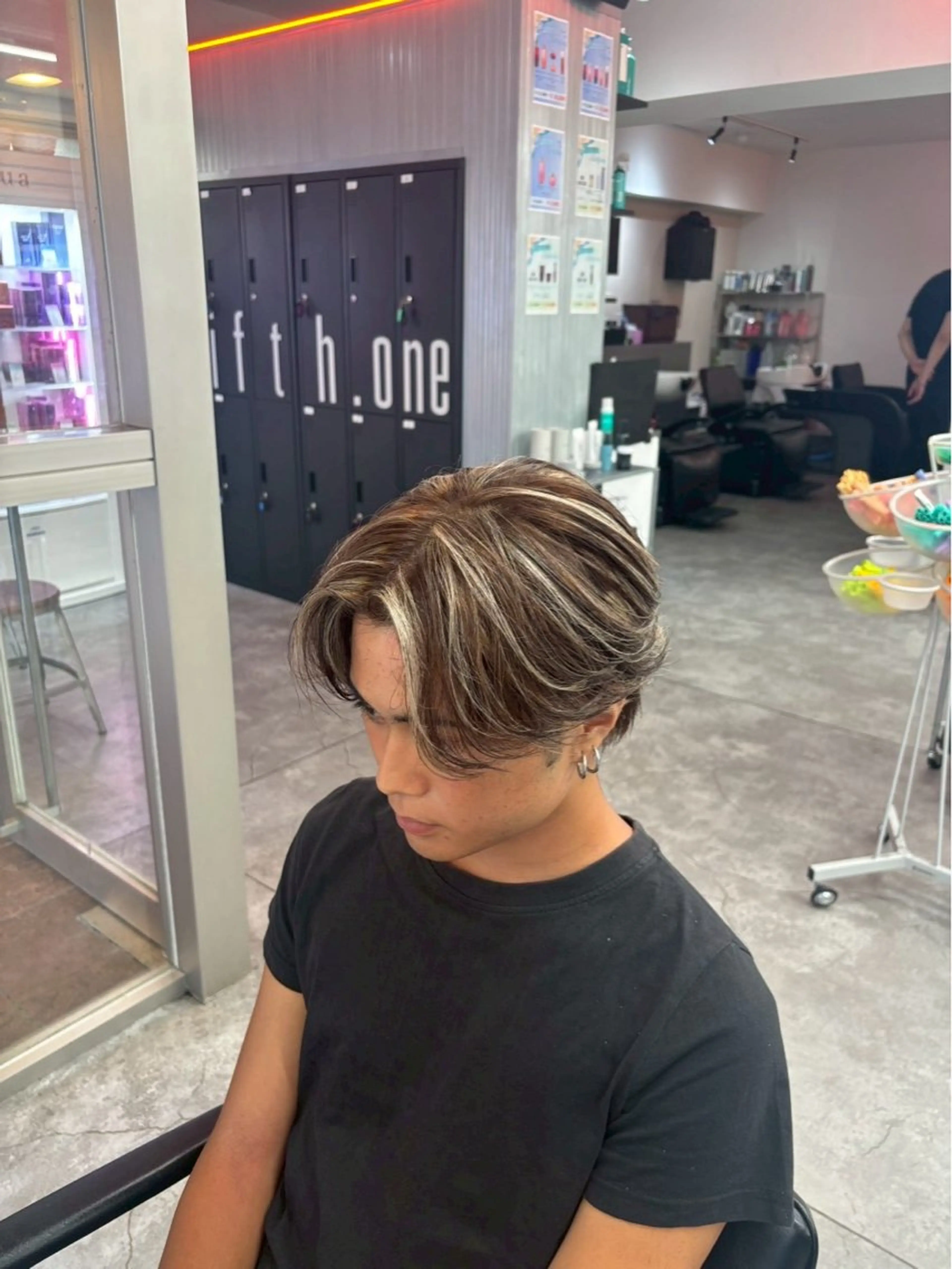 メンズ 熊谷 莉緒のヘアスタイル