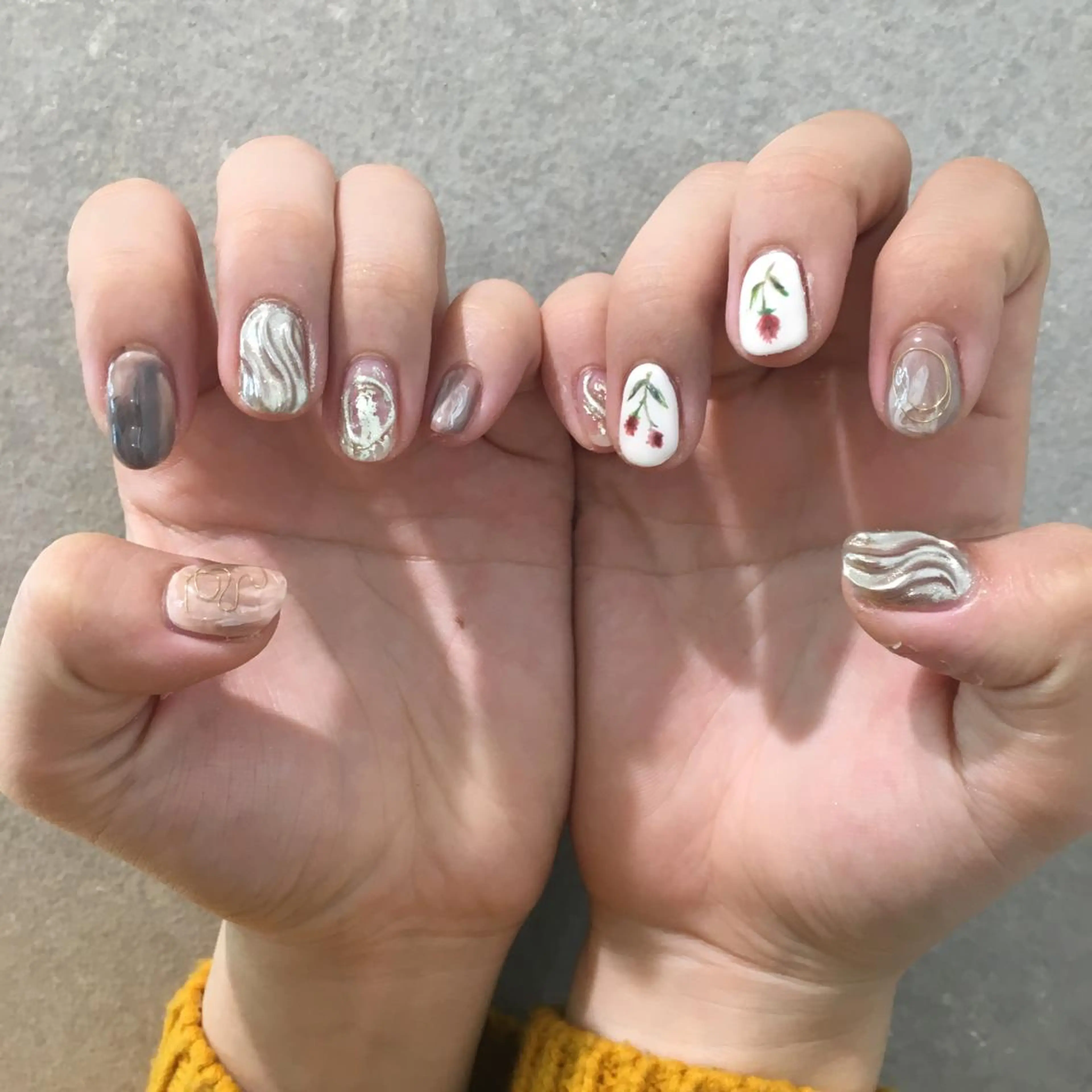 ネイル 【似合わせ提案】鈴木 舞のネイルデザイン