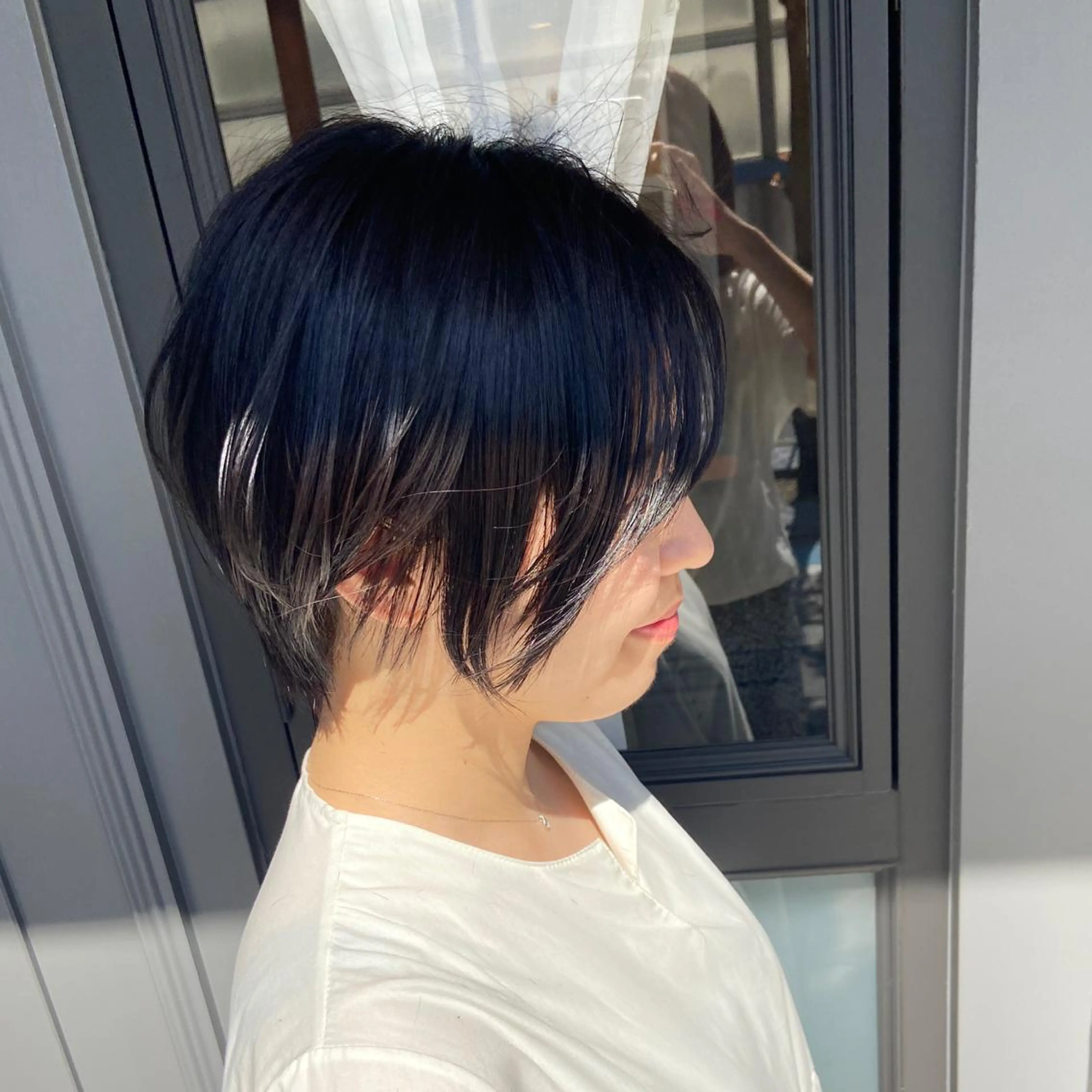 ショート ハンサムショート ショートヘア 峯 志帆のヘアスタイル