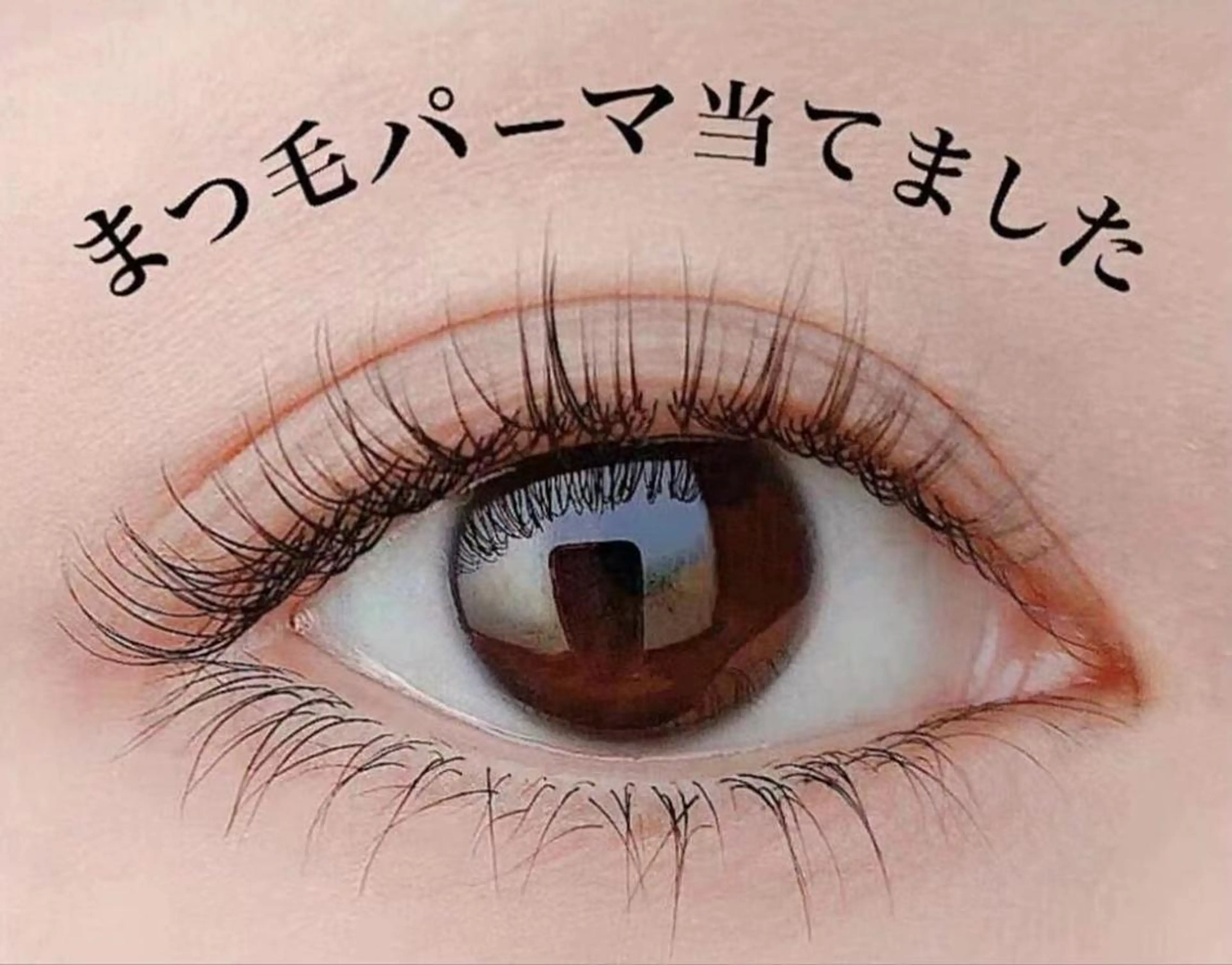 【ダメージ最小限】まつげパーマ💫美容液付き　3回目まで同価格3800円　4回目以降➕600円の写真