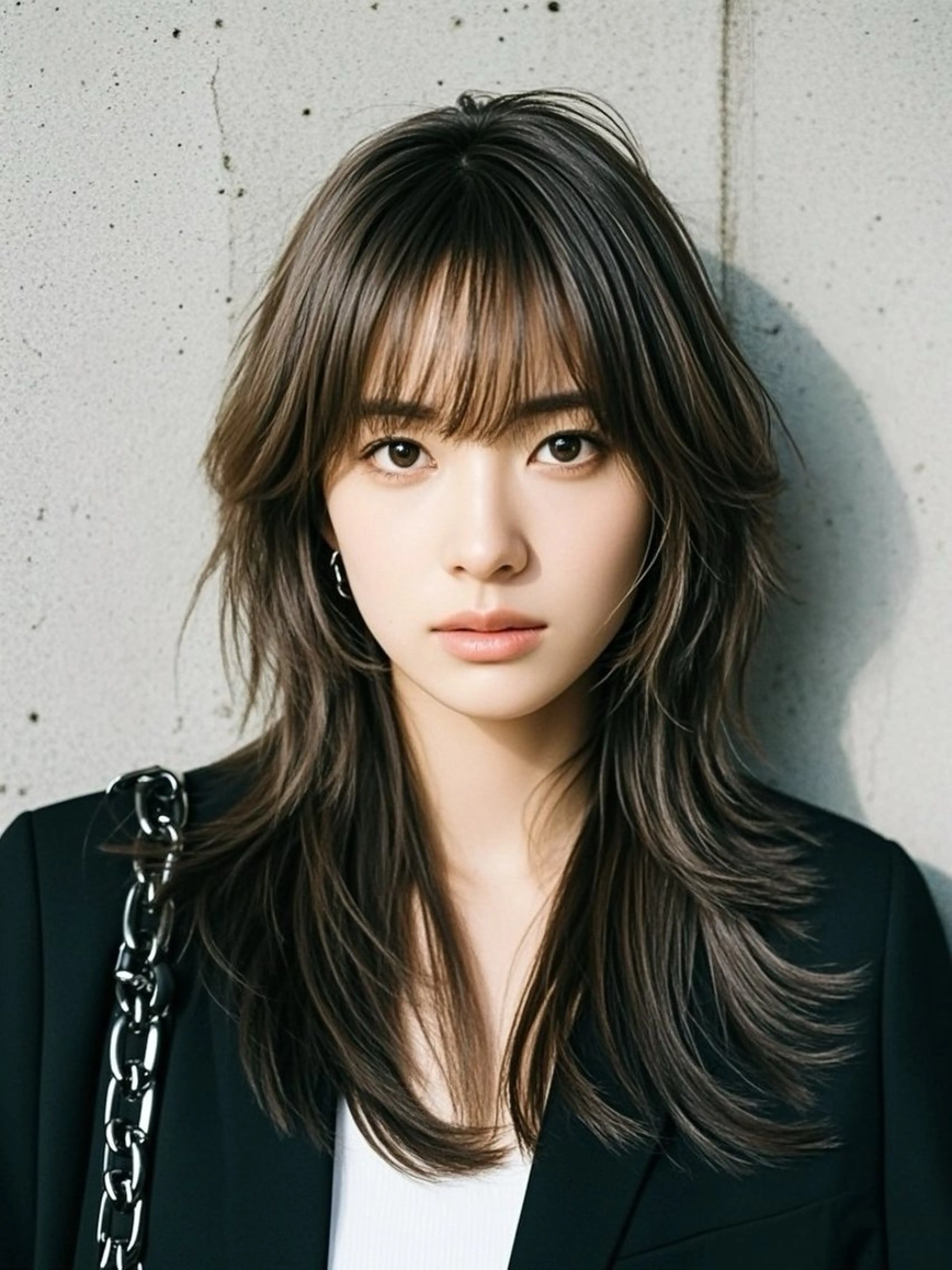 🐺トレンド🧤ウルフカット + プレミアムカラー + オージュアトリートメントの写真