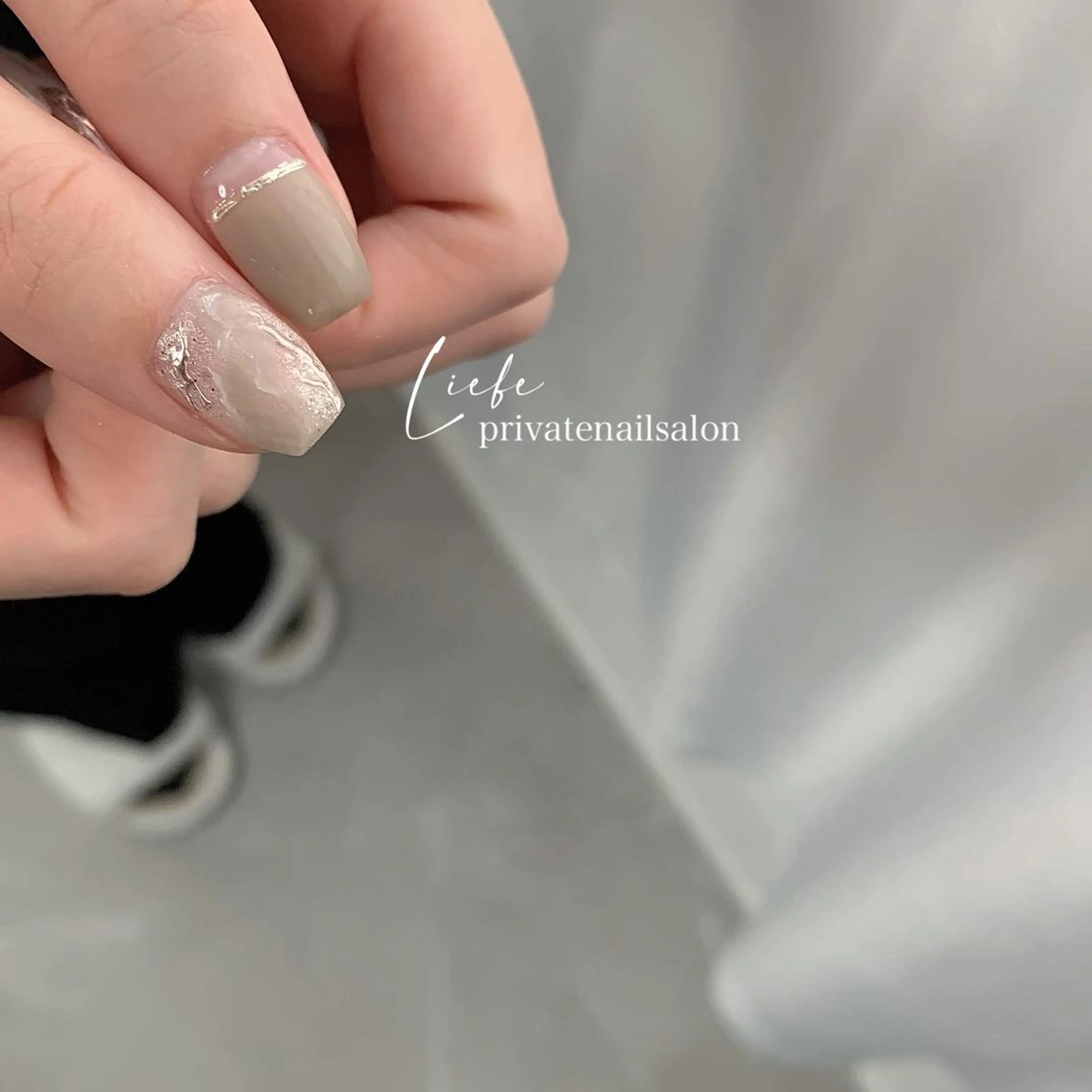 ネイル ニュアンスネイル ハンドネイル Liebe nailのネイルデザイン
