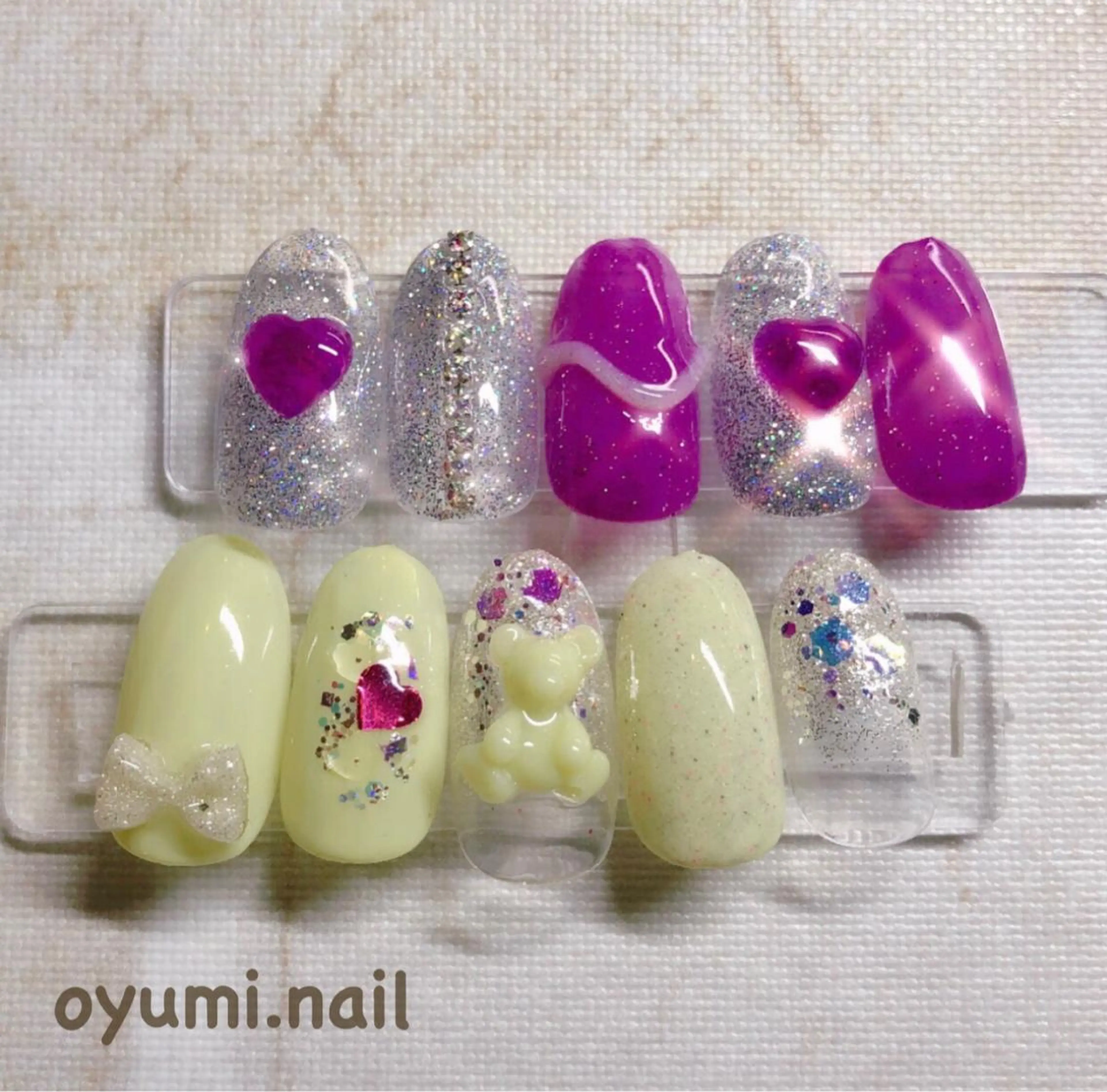 ネイル フラワーネイル ジェルネイル グラデーション 韓国ネイル パラジェル ハンドネイル takanashi yumiのネイルデザイン